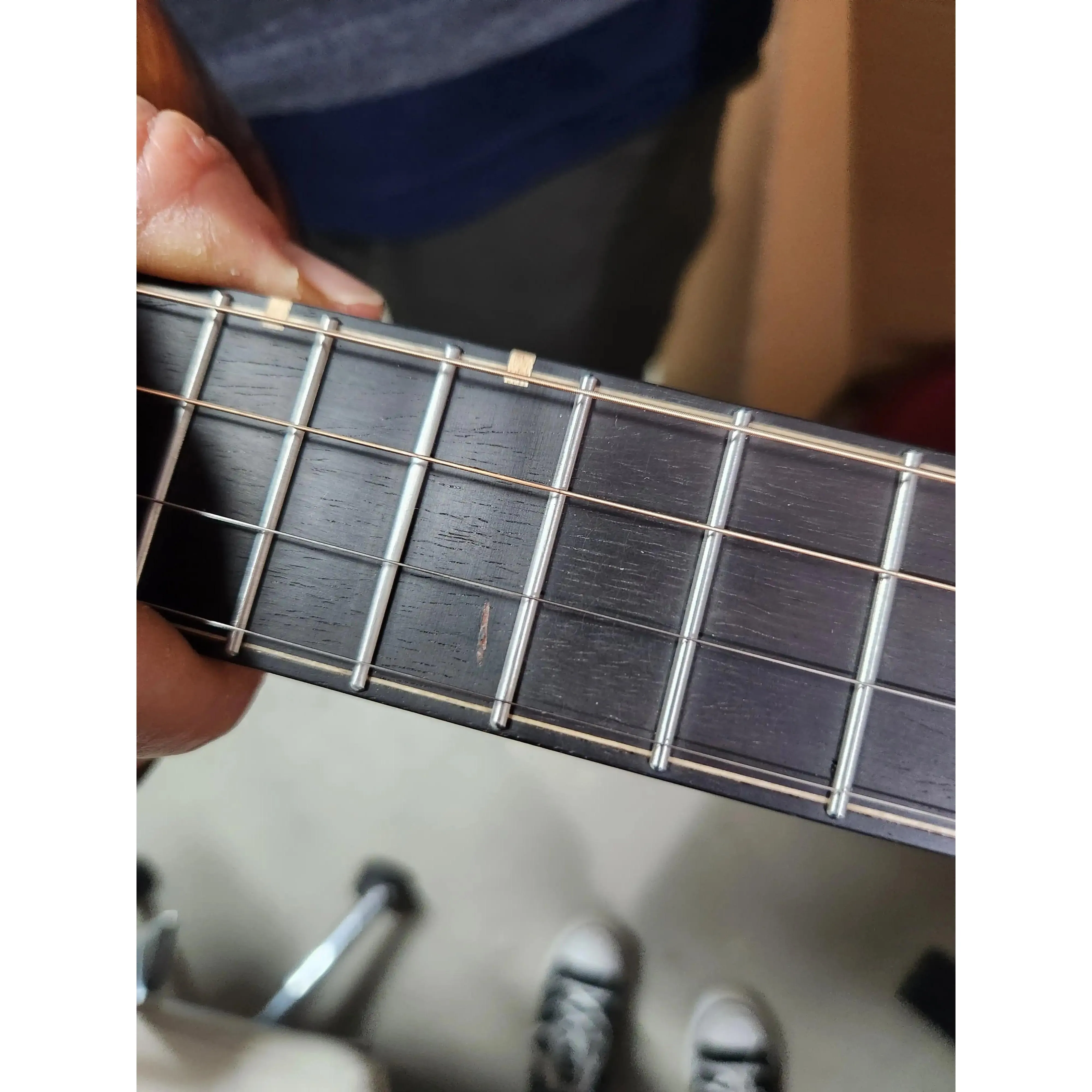 Flight Lily EQ-A Solid Cedar Top Baritone Ukulele - BLEM - Image 8