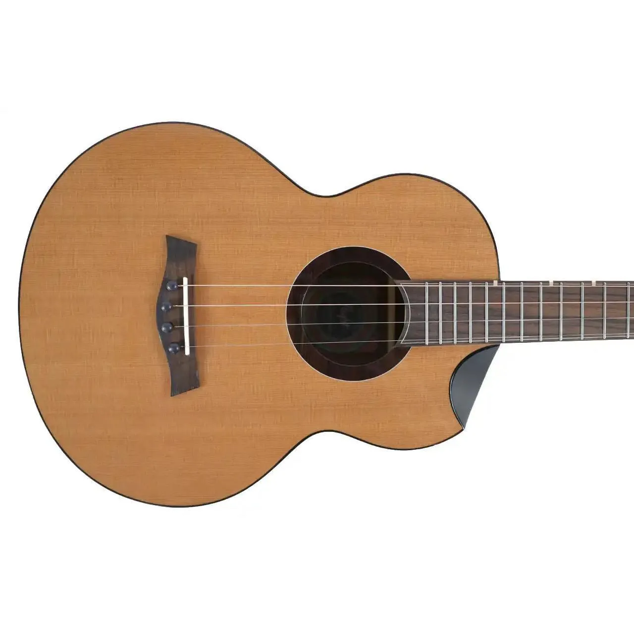 Flight Lily EQ-A Solid Cedar Top Baritone Ukulele w/ Pickup