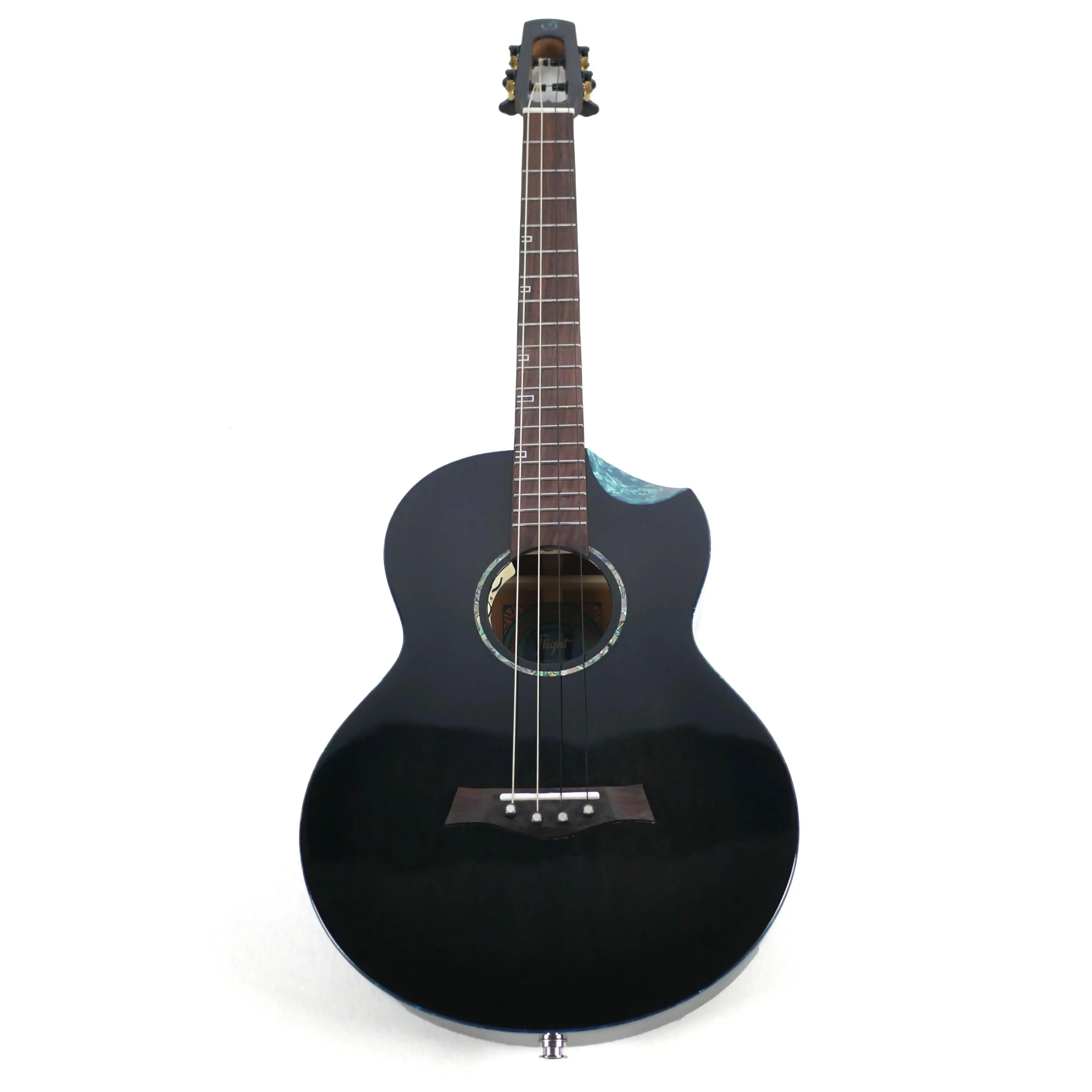 Flight Nighthawk EQ-A Solid Spruce Top Baritone Ukulele - Image 4