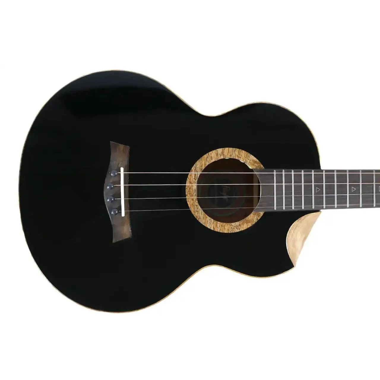 Flight Nora EQ-A Solid Sitka Spruce Top Baritone Ukulele