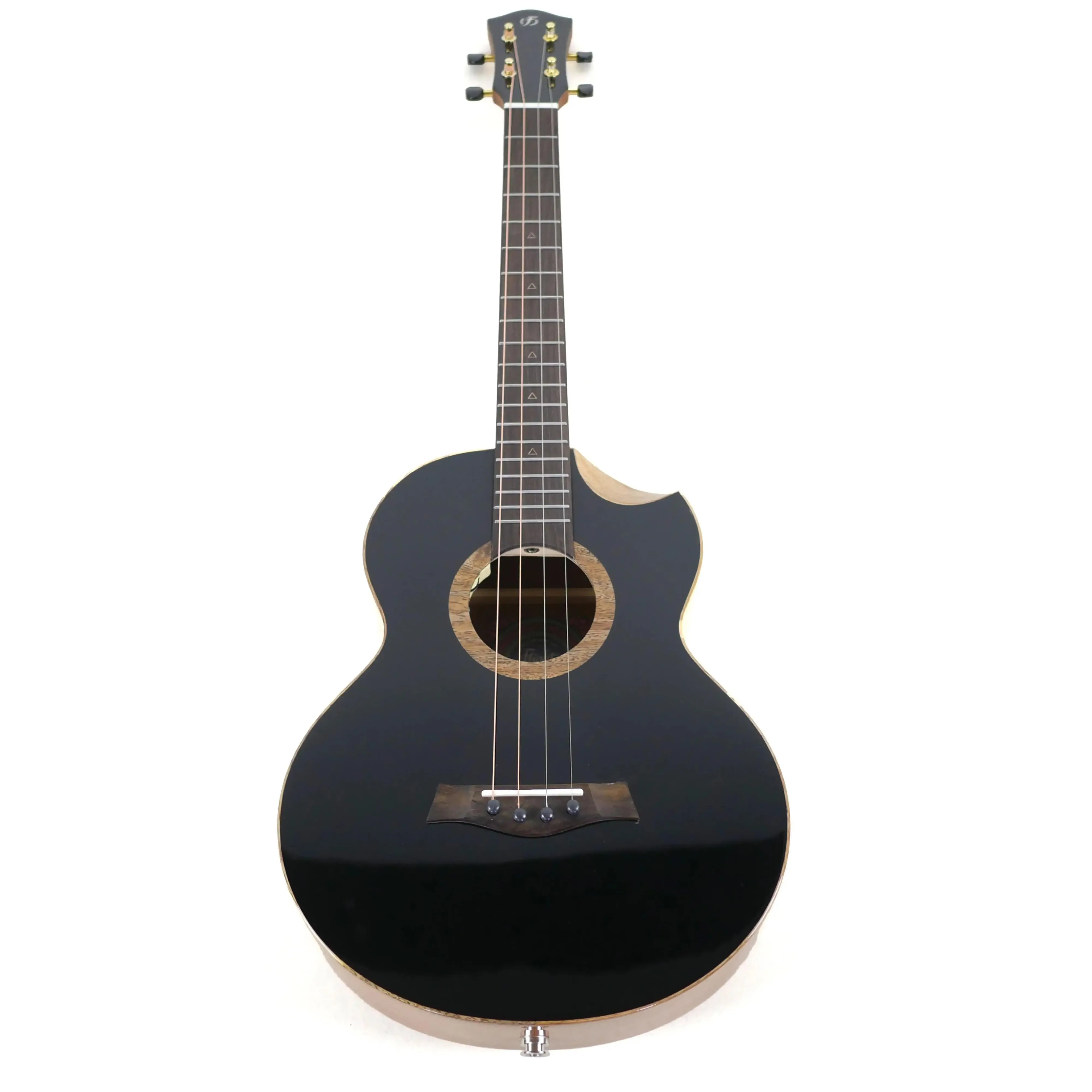 Flight Nora EQ-A Solid Sitka Spruce Top Baritone Ukulele - Image 4