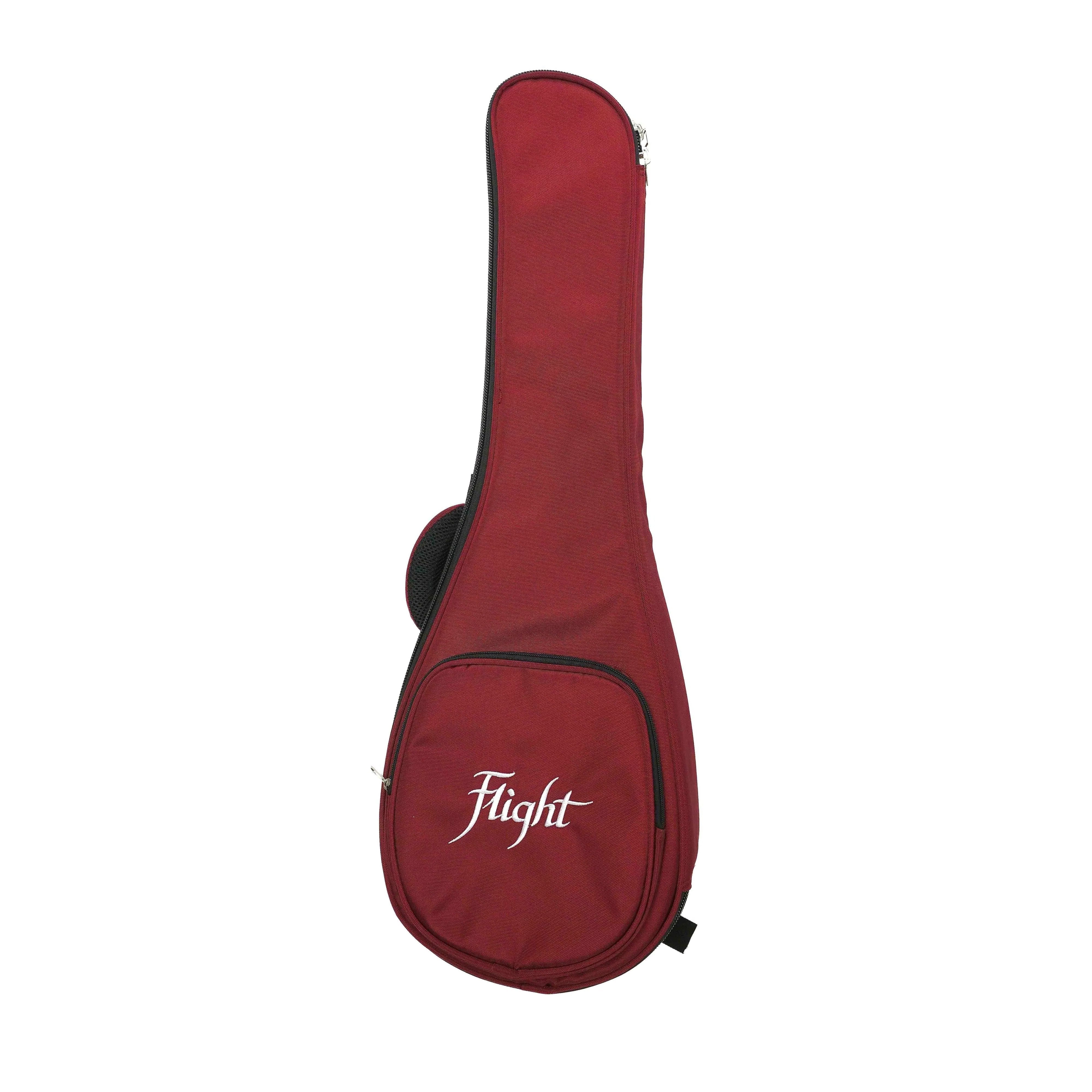 Flight Premium Red Padded Tenor Gig Bag