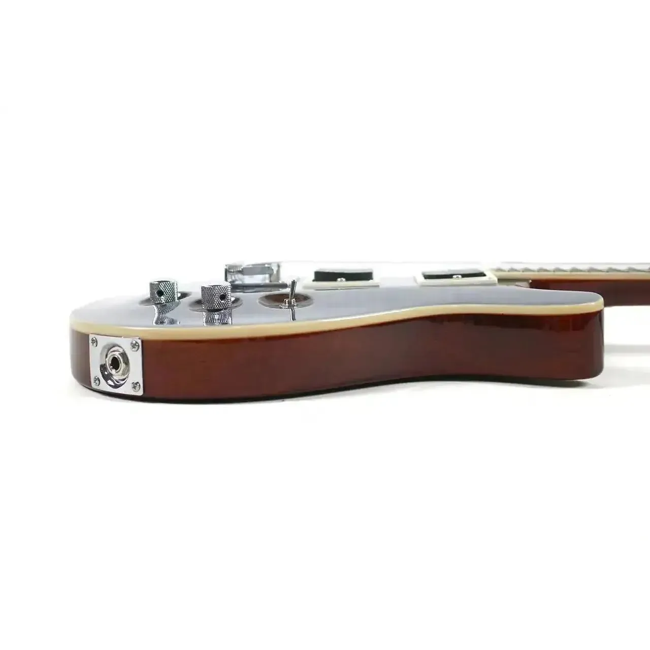 Flight Vanguard TBK Transparent Black Electric Tenor Ukulele - Image 3