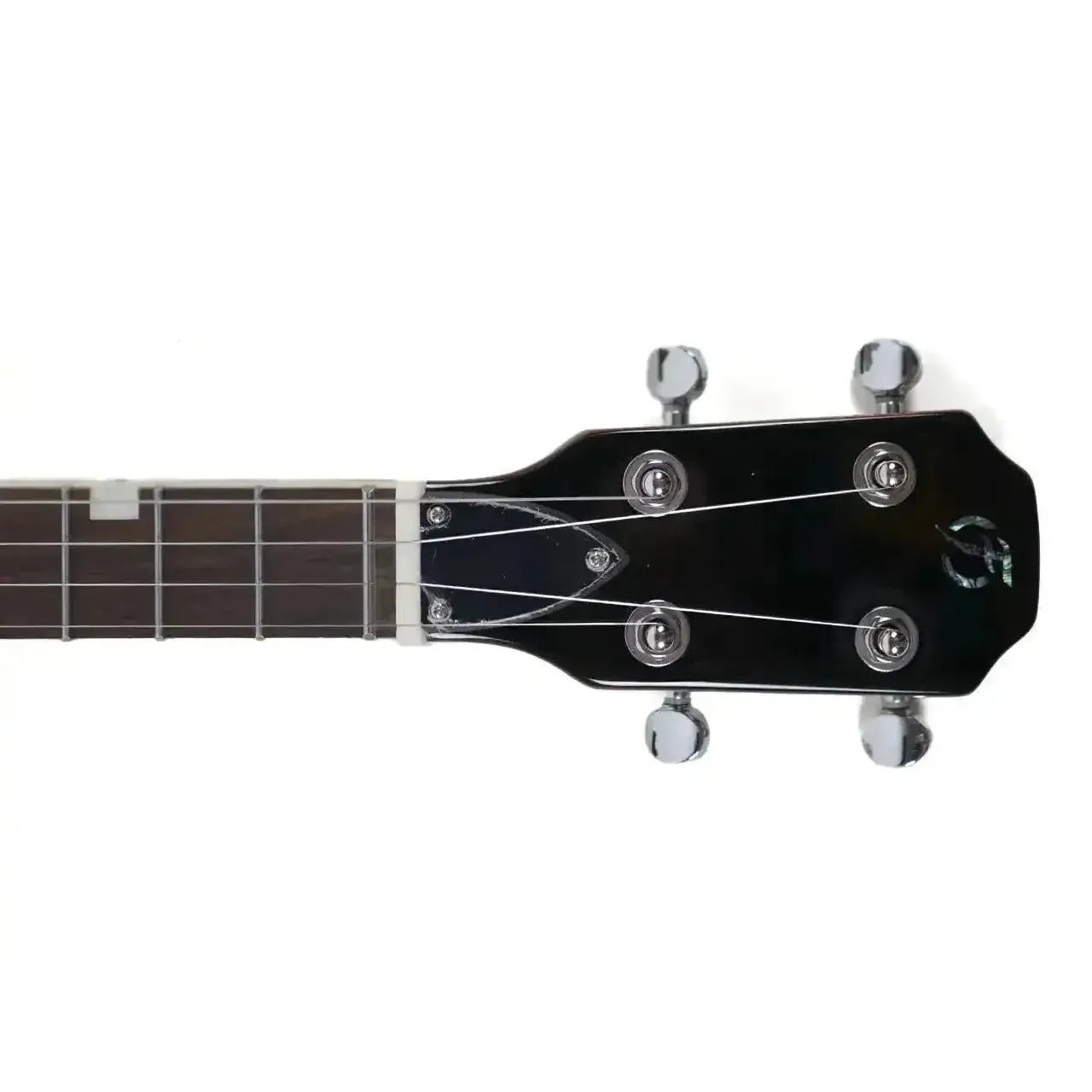 Flight Vanguard TBK Transparent Black Electric Tenor Ukulele - Image 6