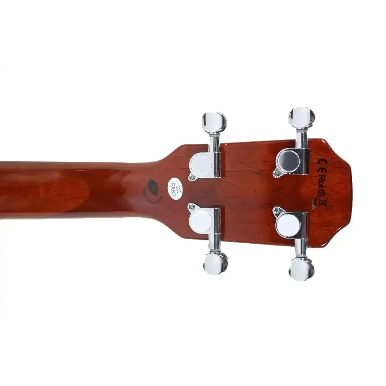 Flight Vanguard TBK Transparent Black Electric Tenor Ukulele - Image 7