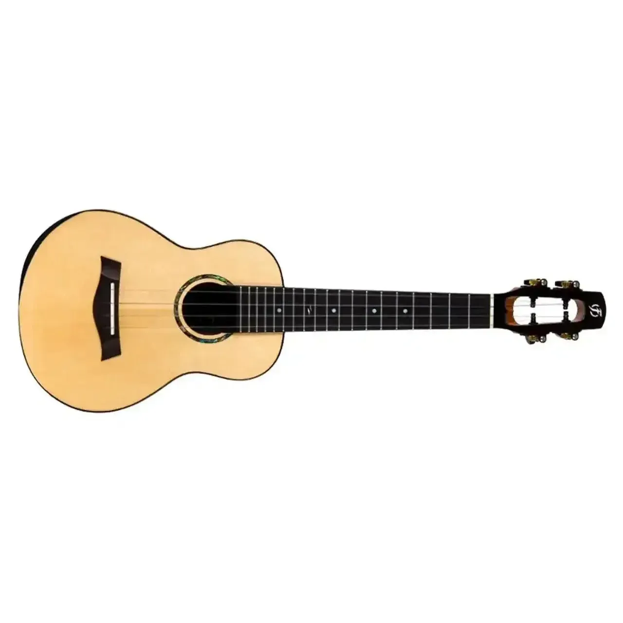 Flight Voyager EQ-A Solid Spruce Top Concert Ukulele w/ Pickup - Image 3