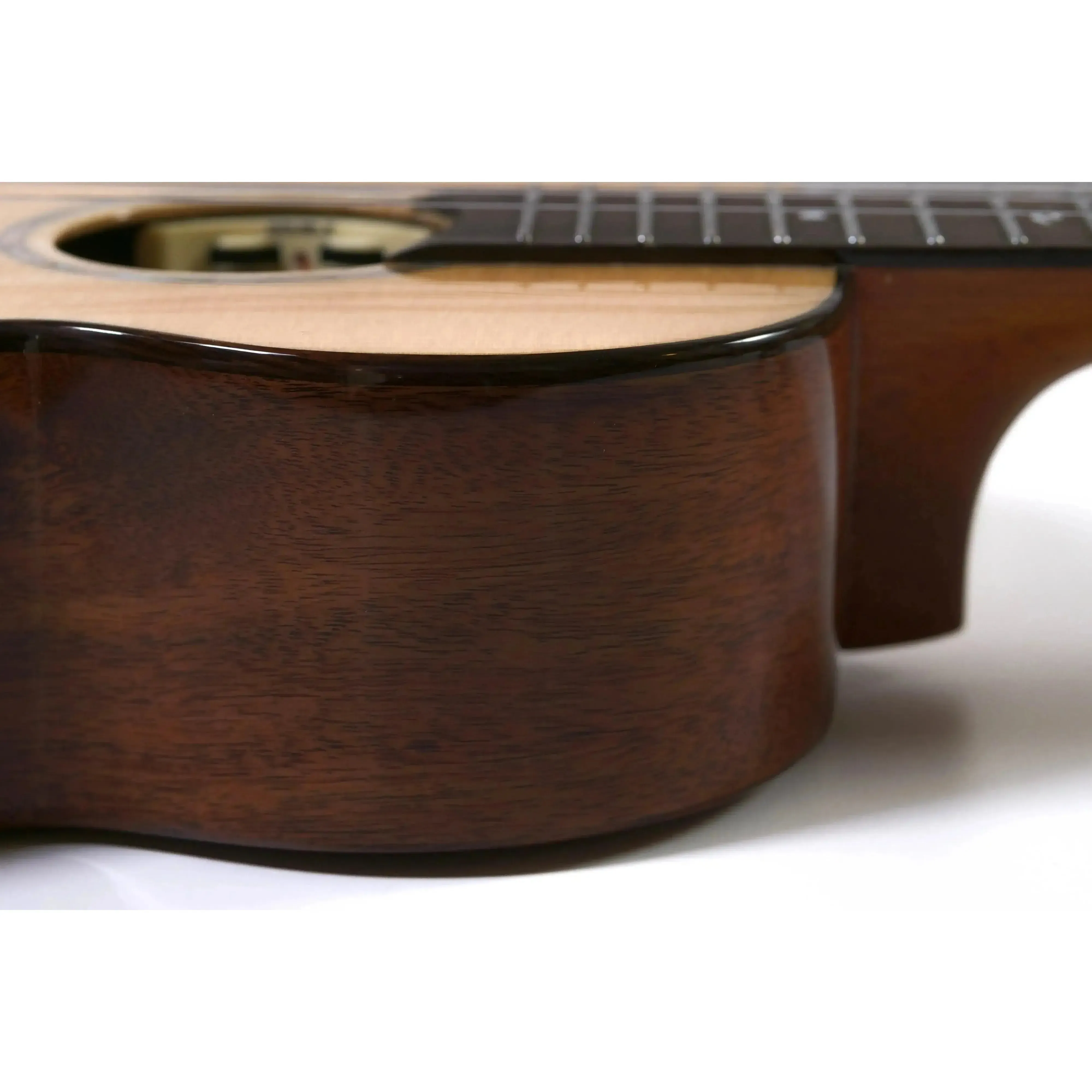 Flight Voyager EQ-A Solid Spruce Top Tenor Ukulele w/ Pickup - Image 3