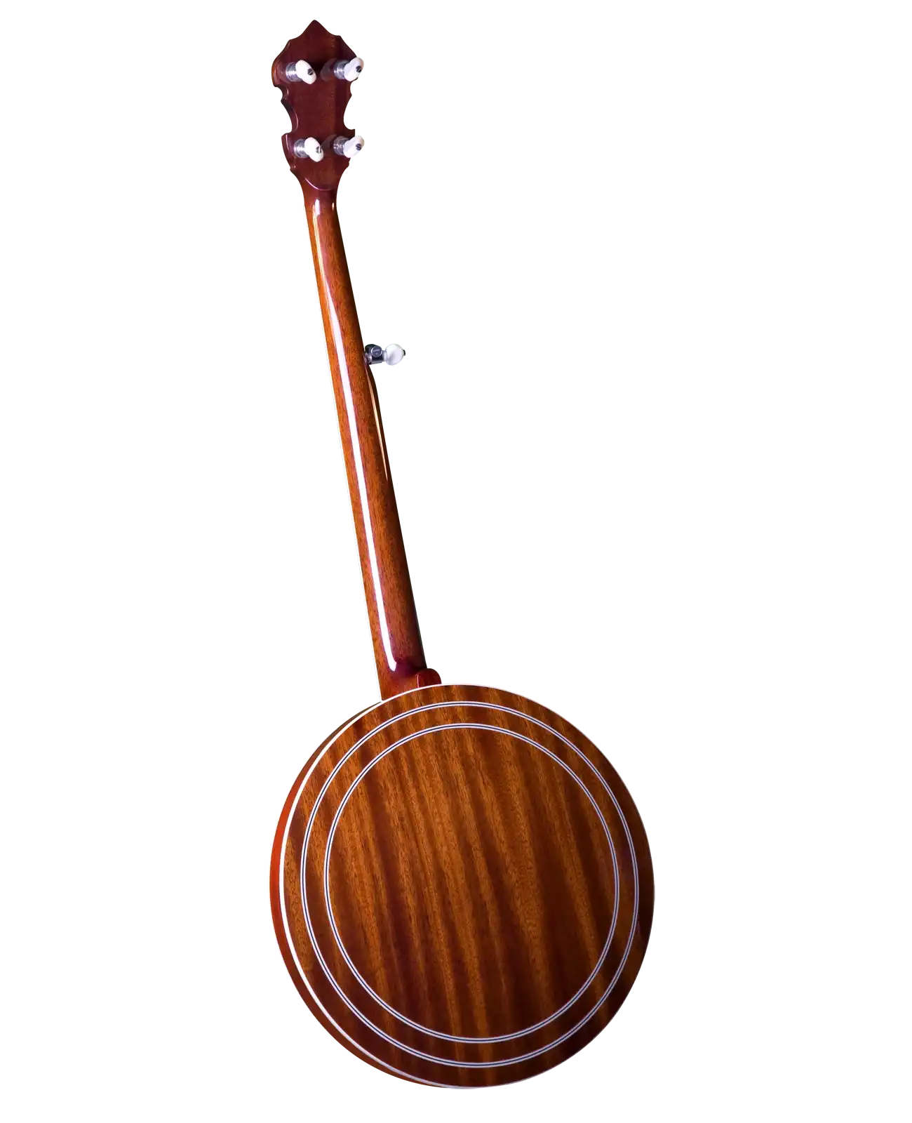 Gold Star GF-100HF Professional 5-String Resonator Banjo – Hearts & Flowers Inlay - Image 4