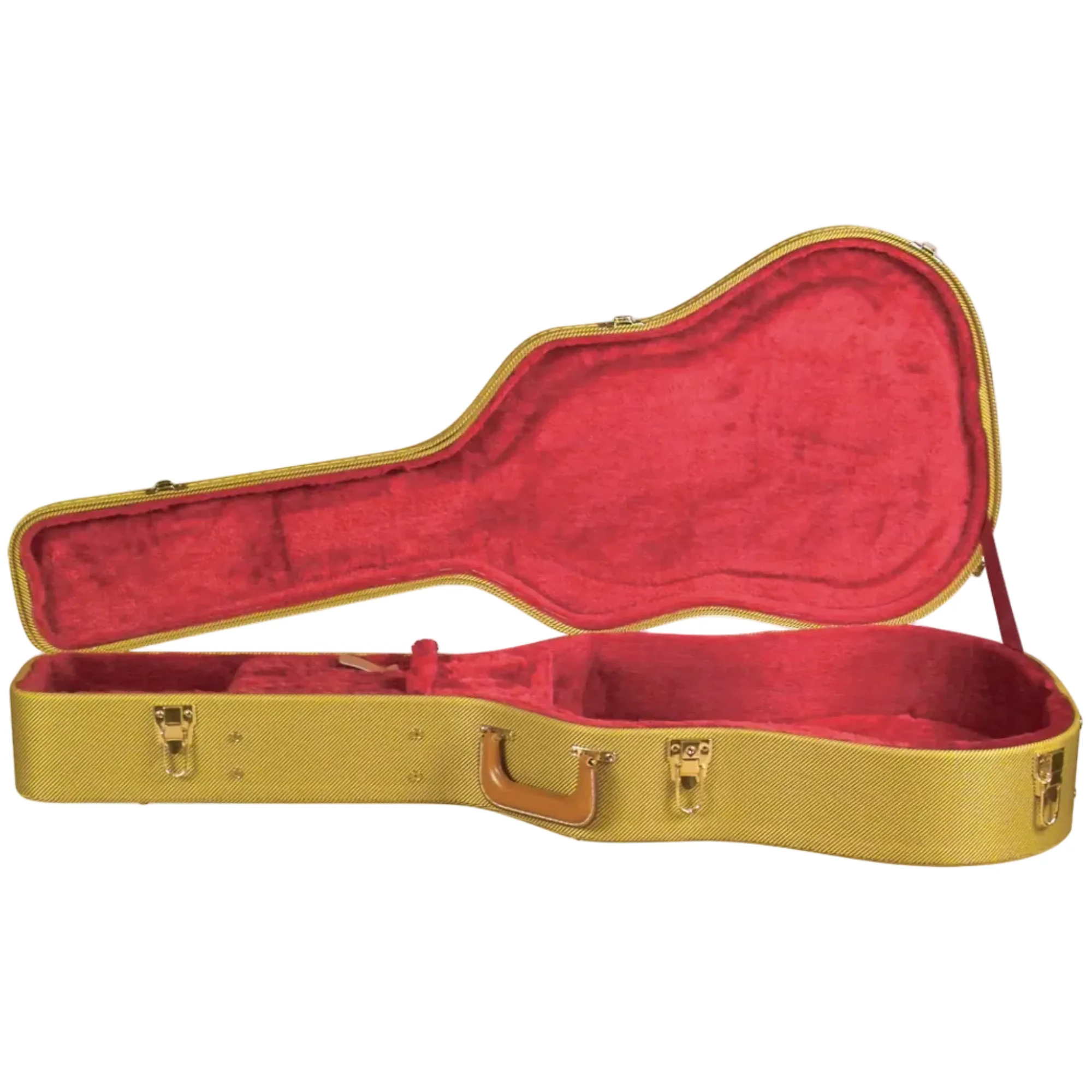 Golden Gate CT-1510 Deluxe Tweed Dreadnought Guitar Case - Image 2