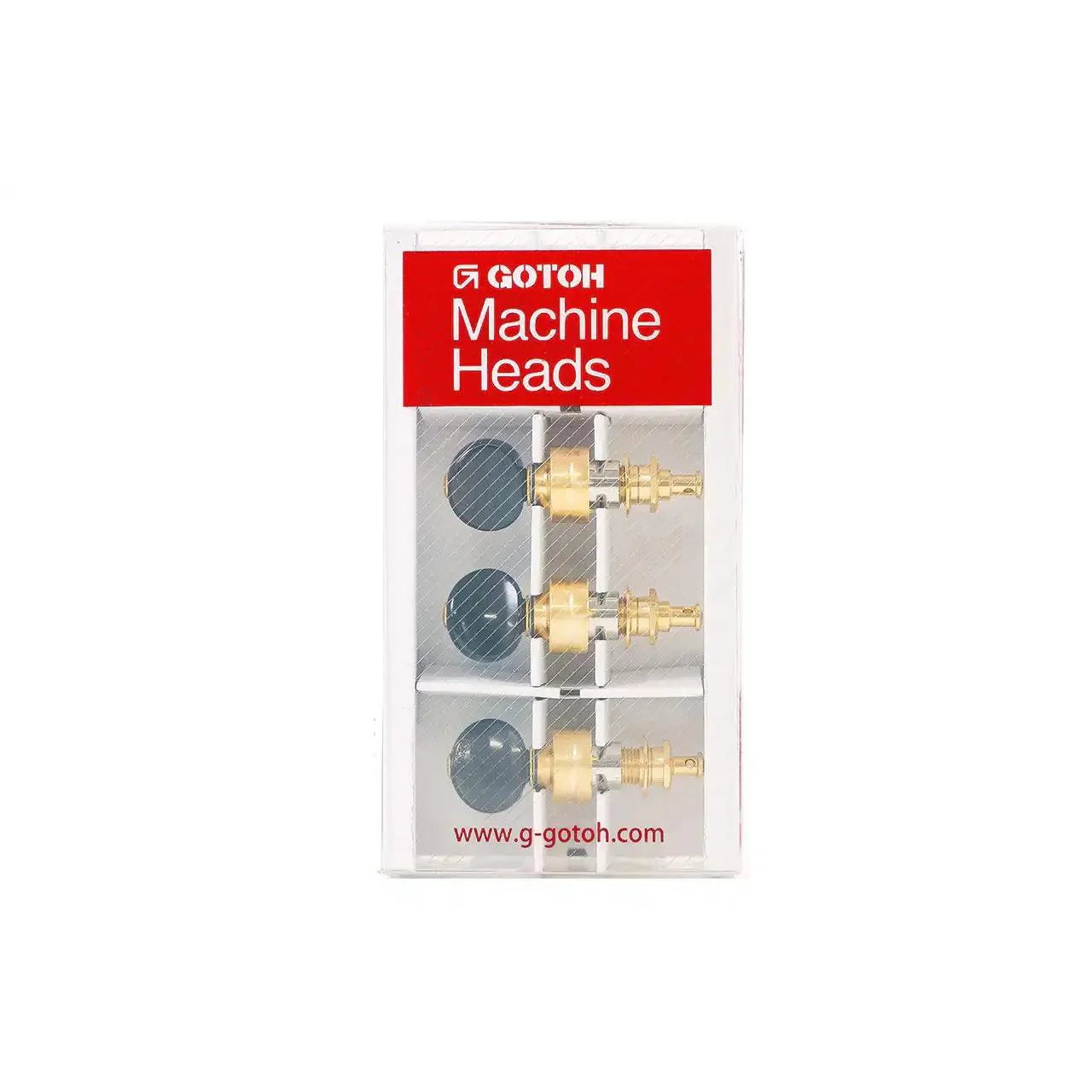 Gotoh UPTL 4:1 Planetary Ukulele Tuning Machines - Set of 4 Gold/Black