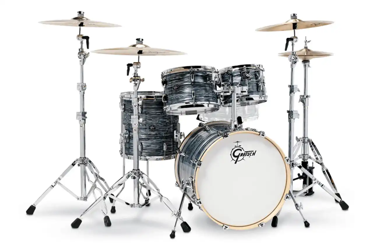 Gretsch RN2-E604-SOP Renown 4-Piece Drum Kit - Silver Oyster Pearl