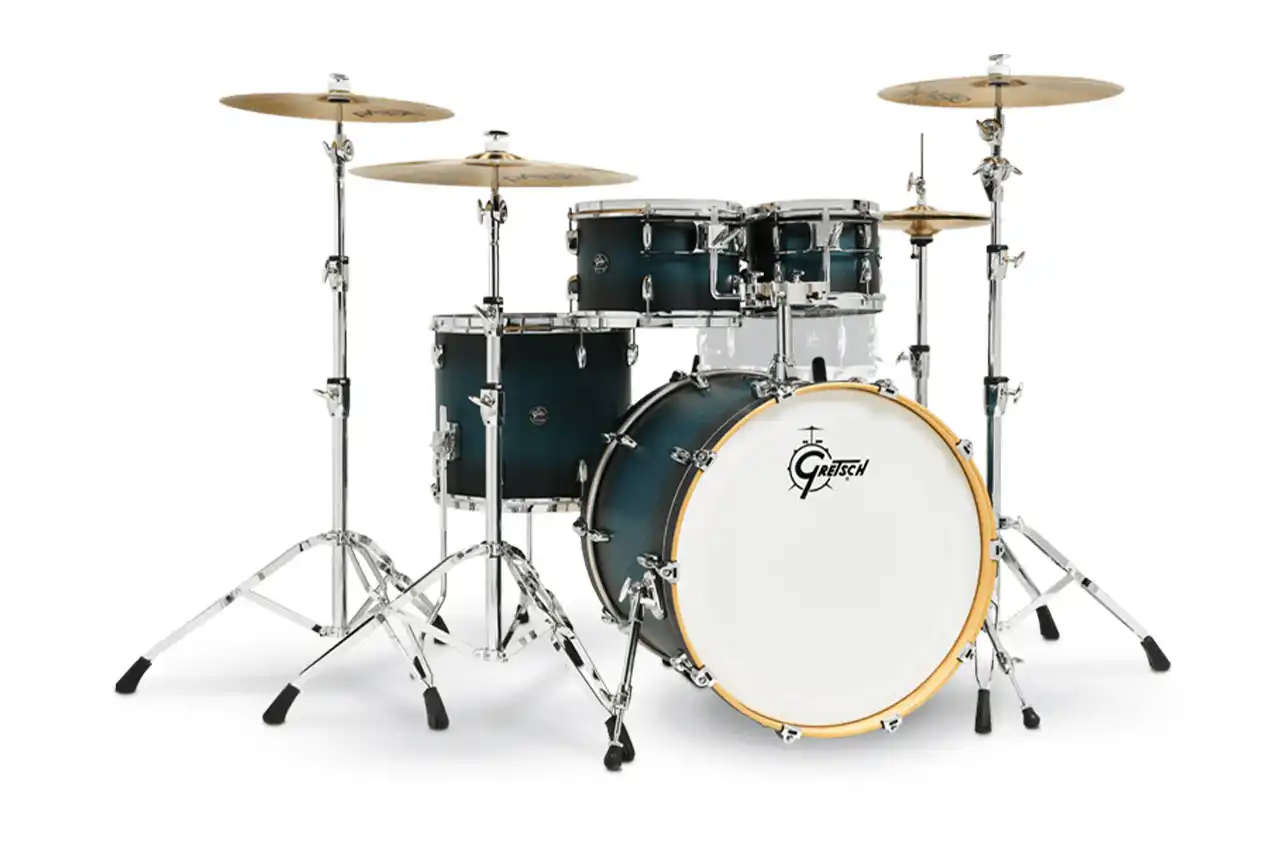 Gretsch RN2-E8246-SABB Renown 4-Piece Drum Kit - Satin Antique Blue Burst