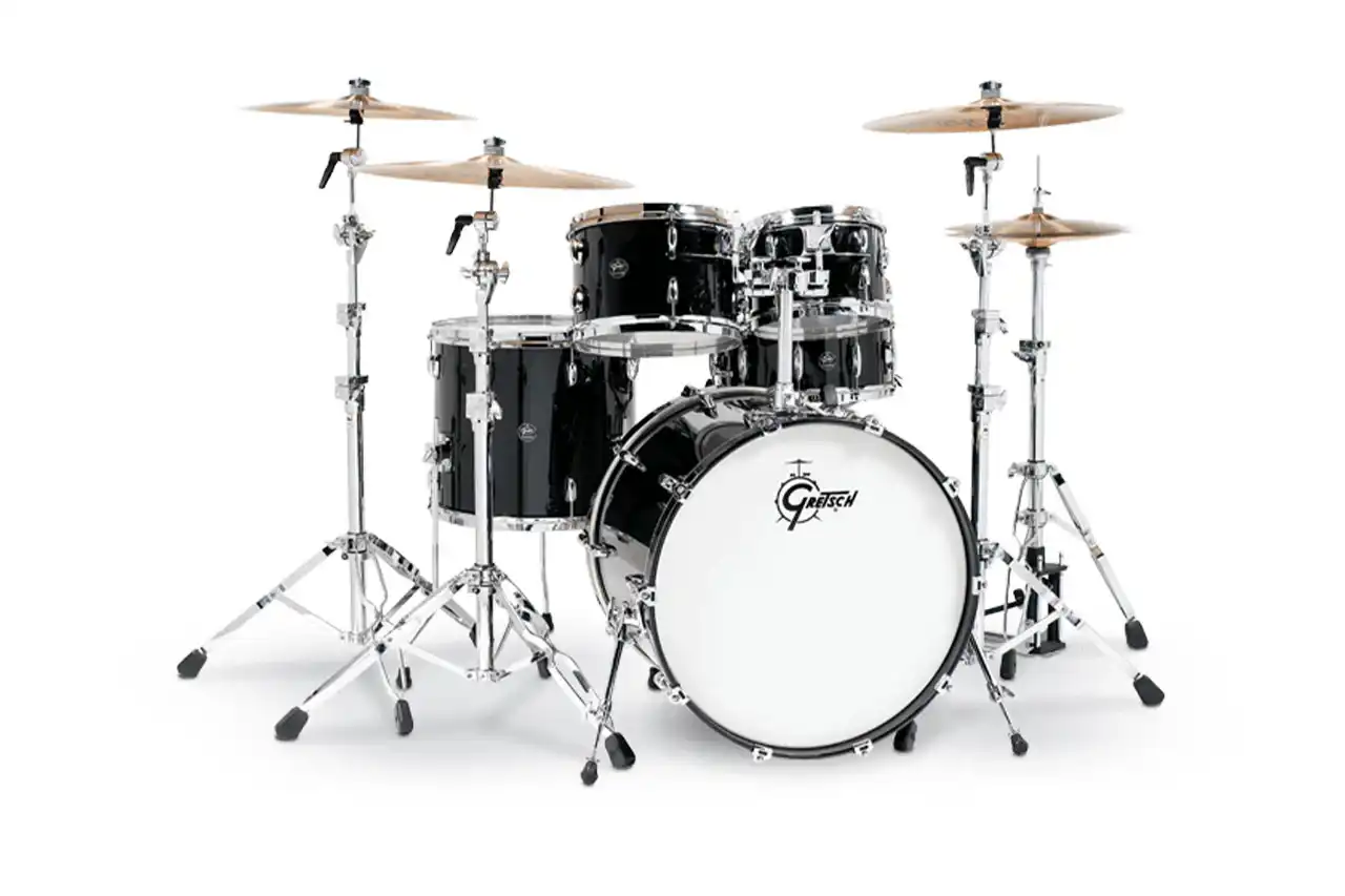 Gretsch RN2-E825-PB Renown 5-Piece Drum Kit - Piano Black
