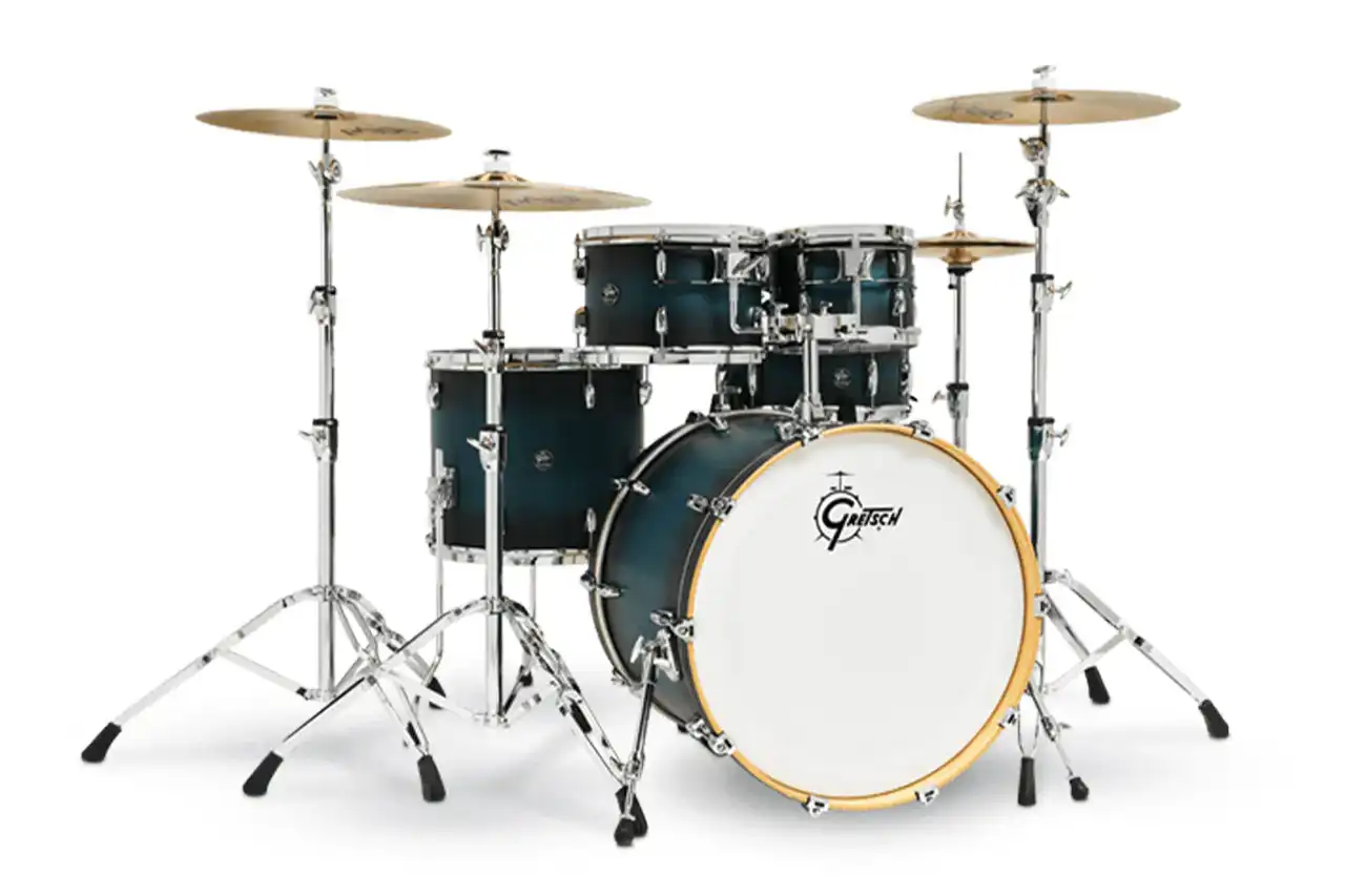 Gretsch RN2-E825-SABB Renown 5-Piece Drum Kit - Satin Antique Blue Burst