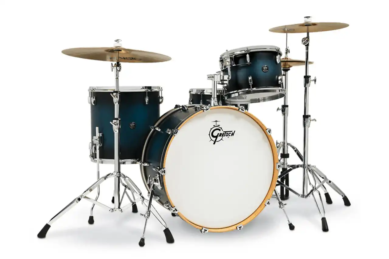 Gretsch RN2-R644-SABB Renown 4-Piece Drum Kit - Satin Antique Blue Burst