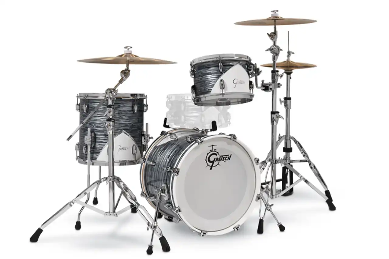 Gretsch RN57-J483V-SOP Renown 57 3-Piece Drum Kit - Silver Oyster Pearl