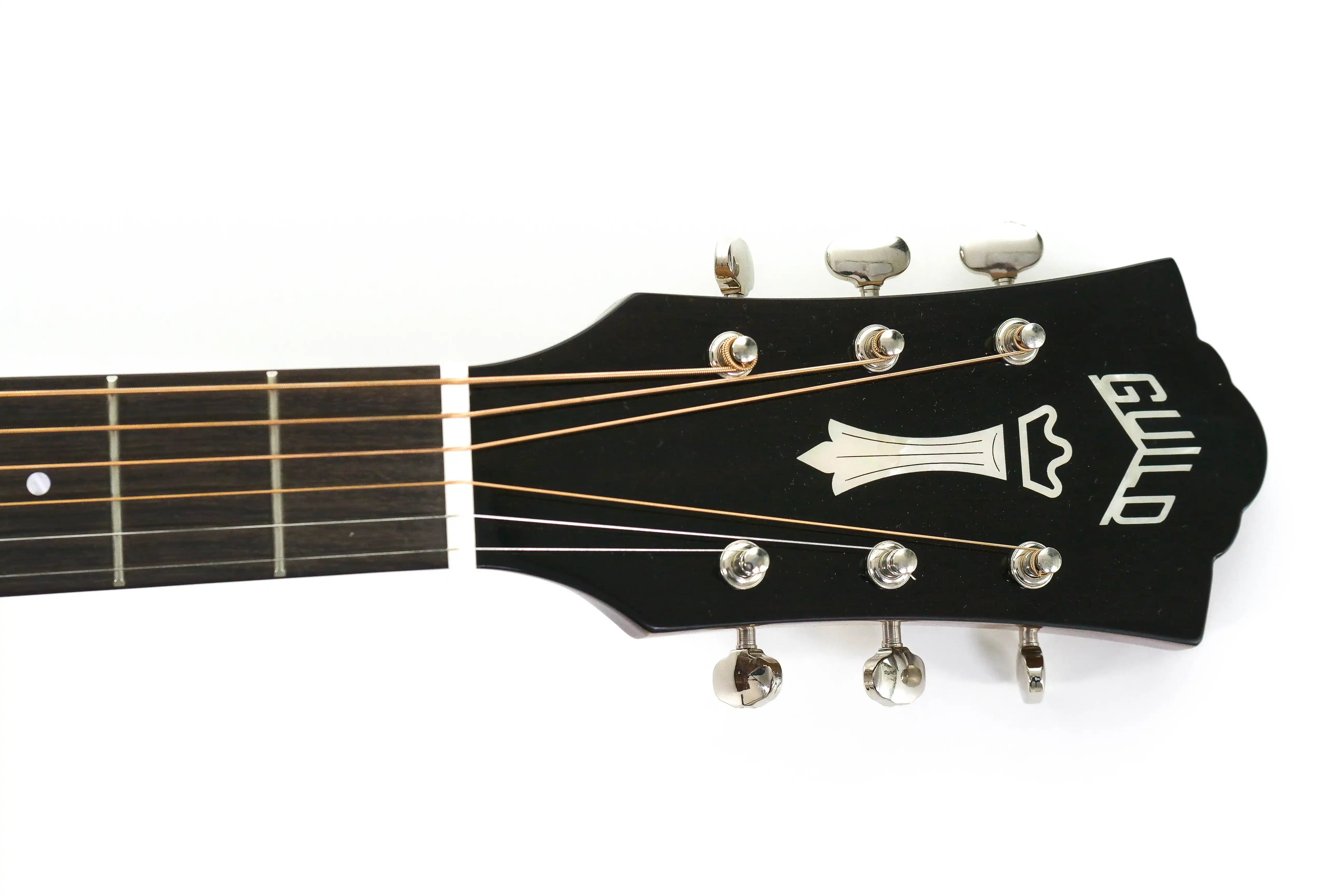 Guild D-120 Natural Acoustic Guitar Mahogany - Image 6