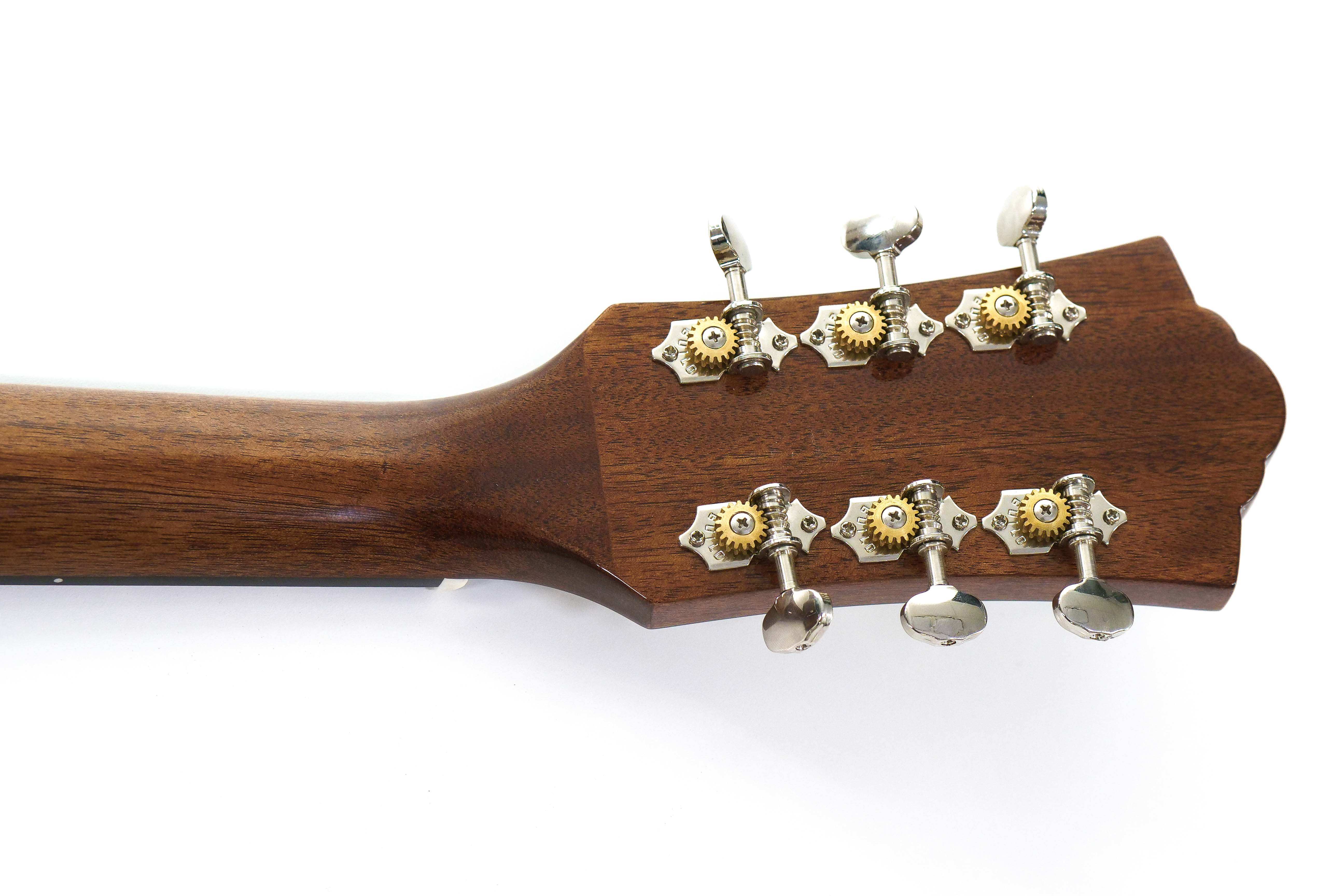 Guild D-120 Natural Acoustic Guitar Mahogany - Image 7