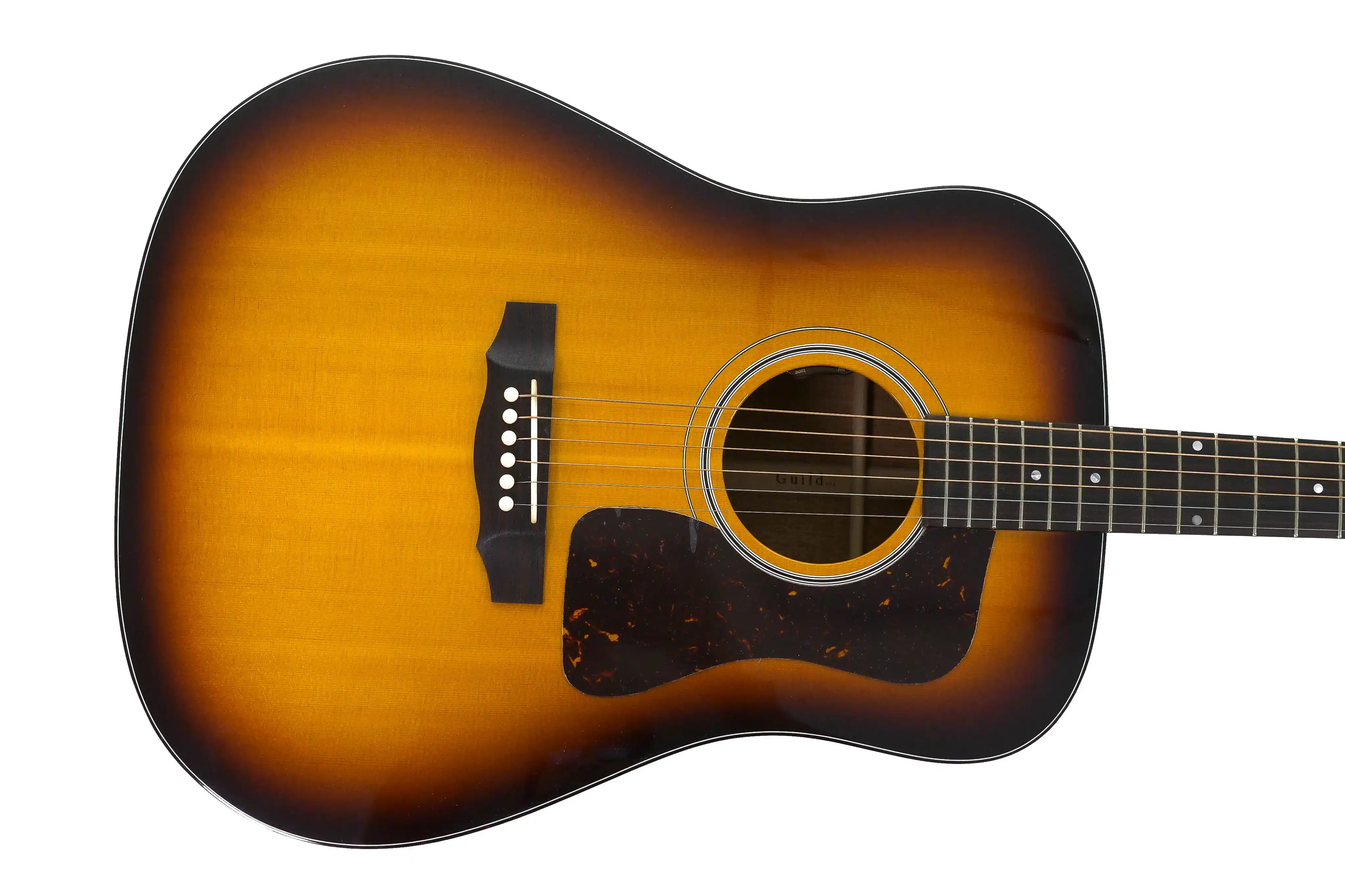 [OPEN BOX] Guild D-40E GSR Traditional Spruce Top Acoustic Electric Guitar - Antique Sunburst "Luma"