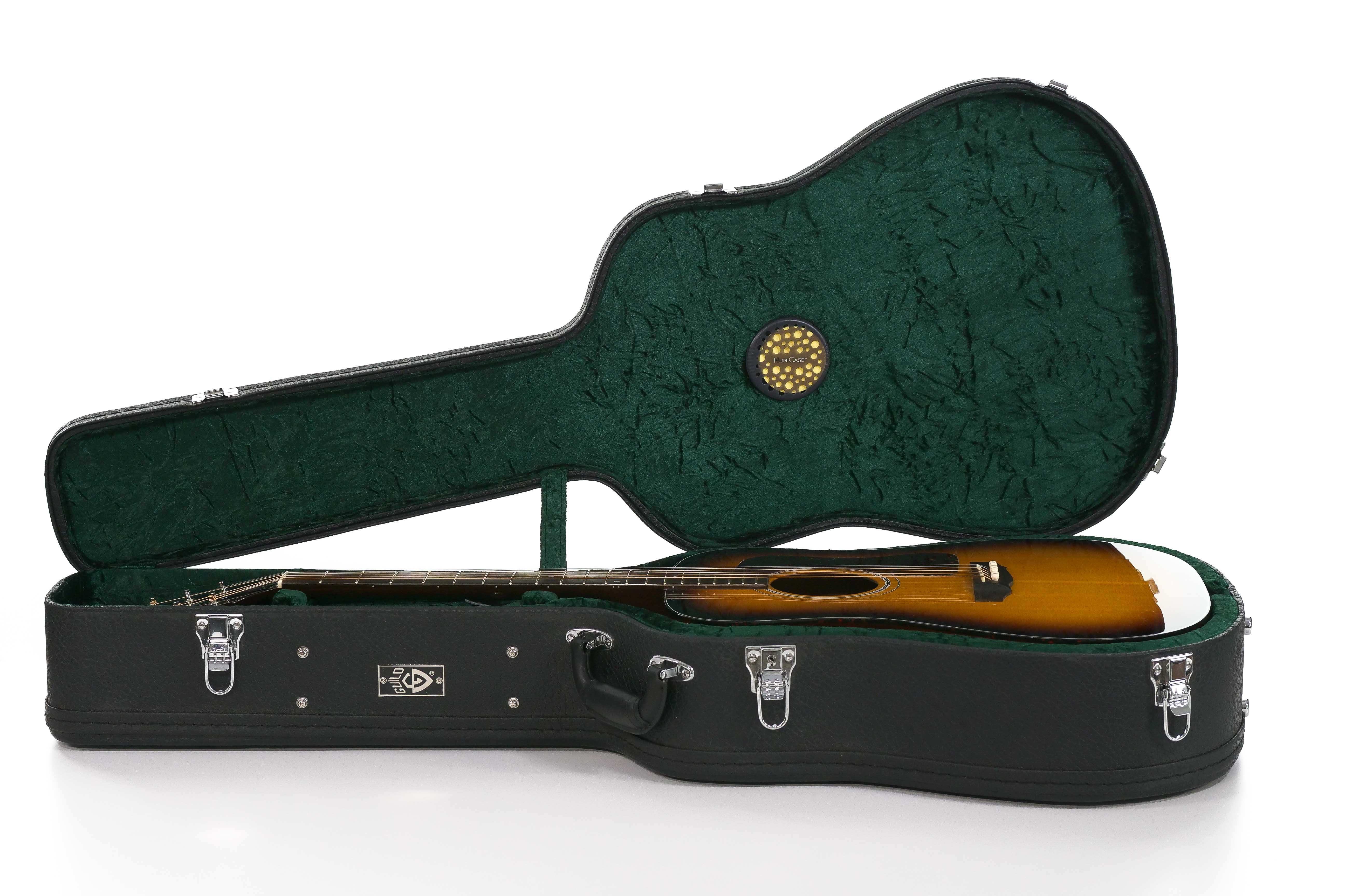[OPEN BOX] Guild D-40E GSR Traditional Spruce Top Acoustic Electric Guitar - Antique Sunburst "Luma" - Image 5