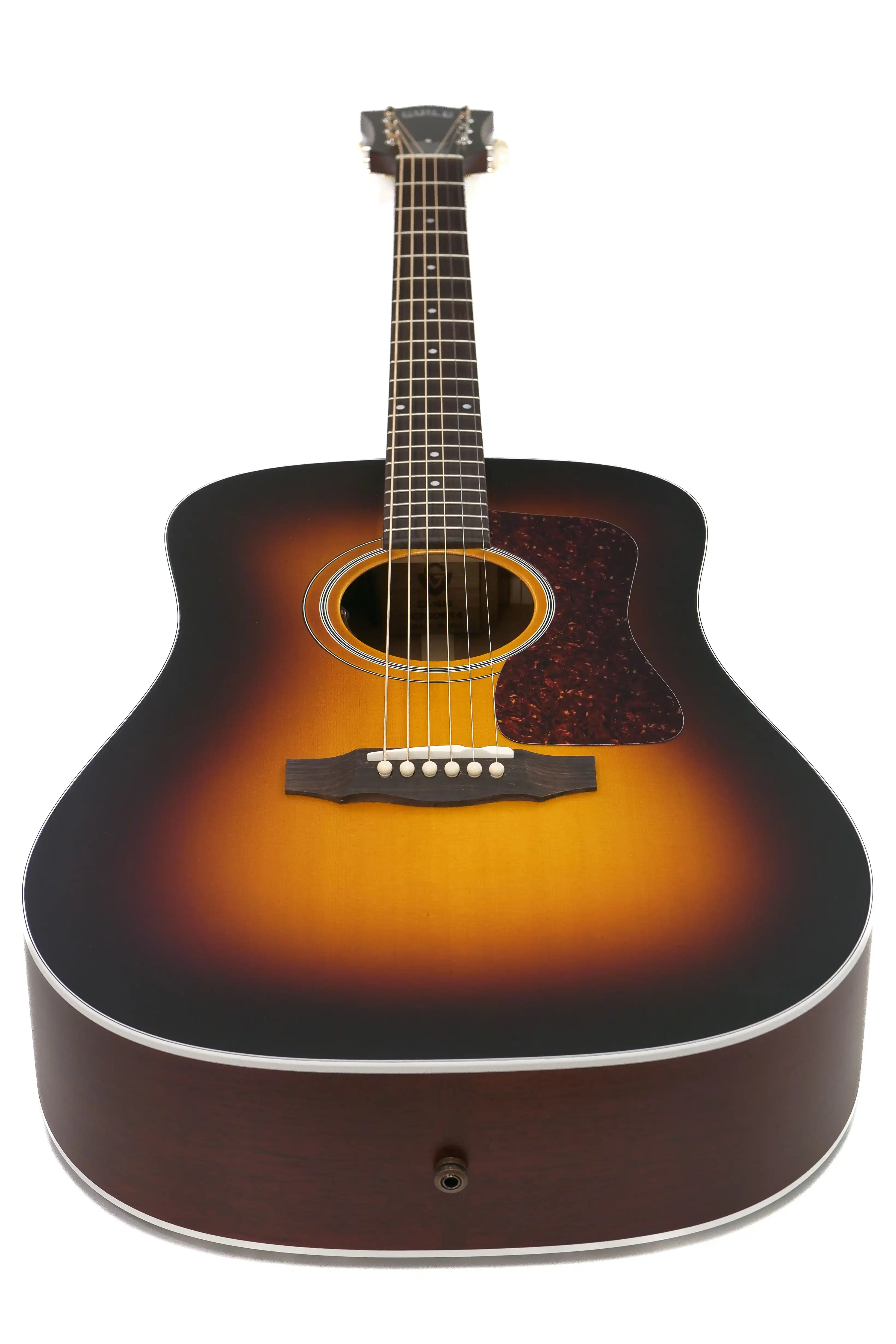 Guild D-40E Acoustic Electric Guitar - Antique Burst - Open Box - Image 4