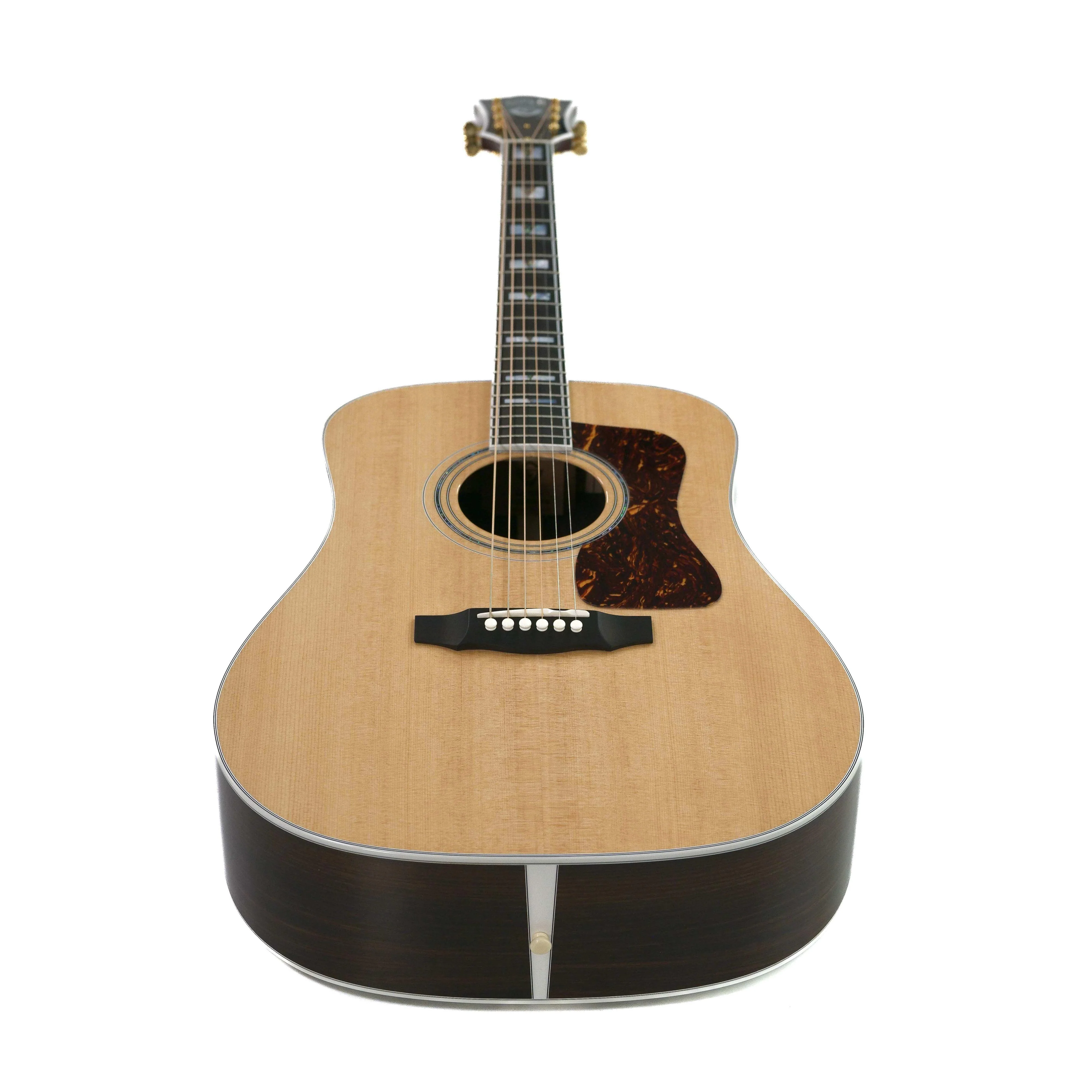 Guild D-55 Natural Dreadnought Acoustic — Closeout Bundle w/ Case & Membership - Image 4