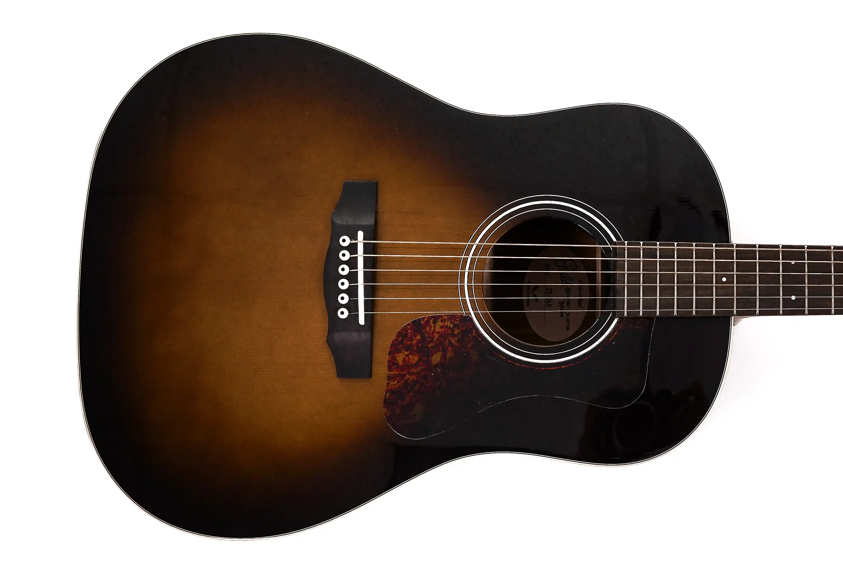 Guild DS-240 Memoir Acoustic Guitar - Vintage Sunburst