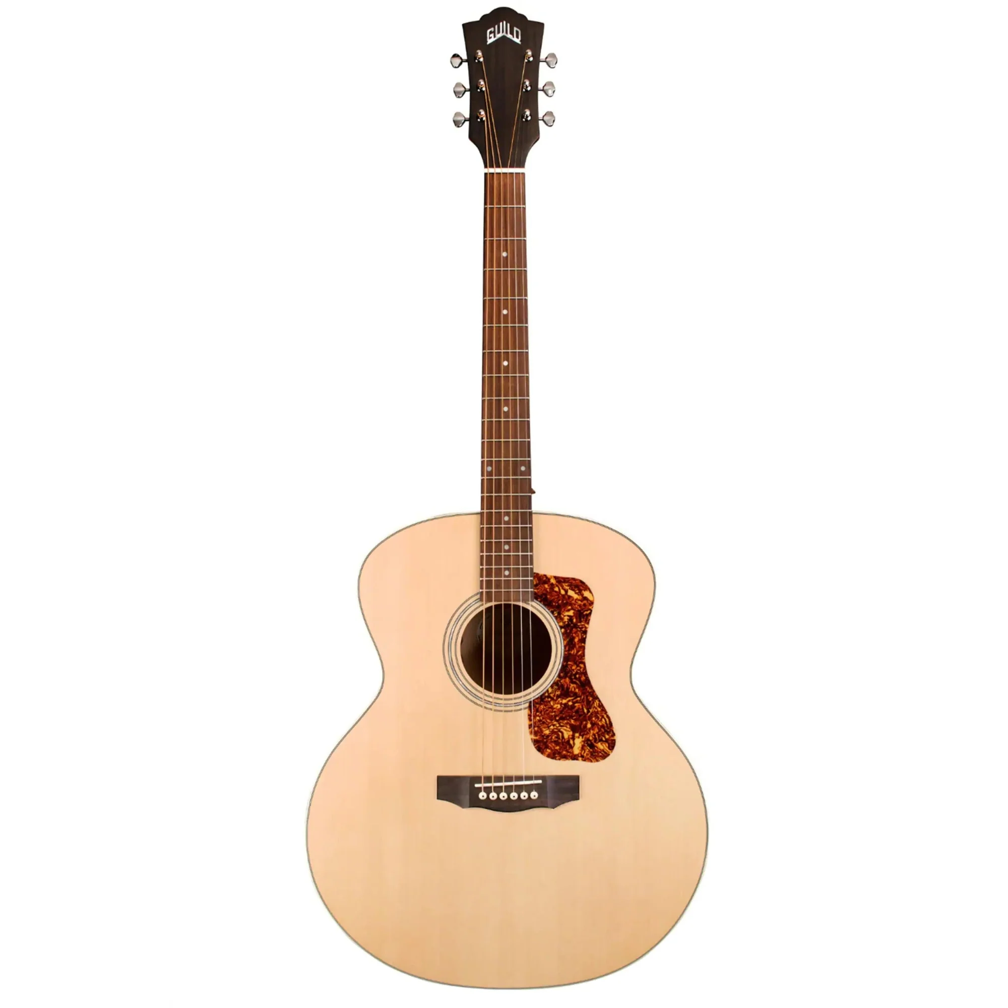 Guild F-240E Acoustic-Electric Jumbo Guitar - Natural "Sunfire" - Image 3