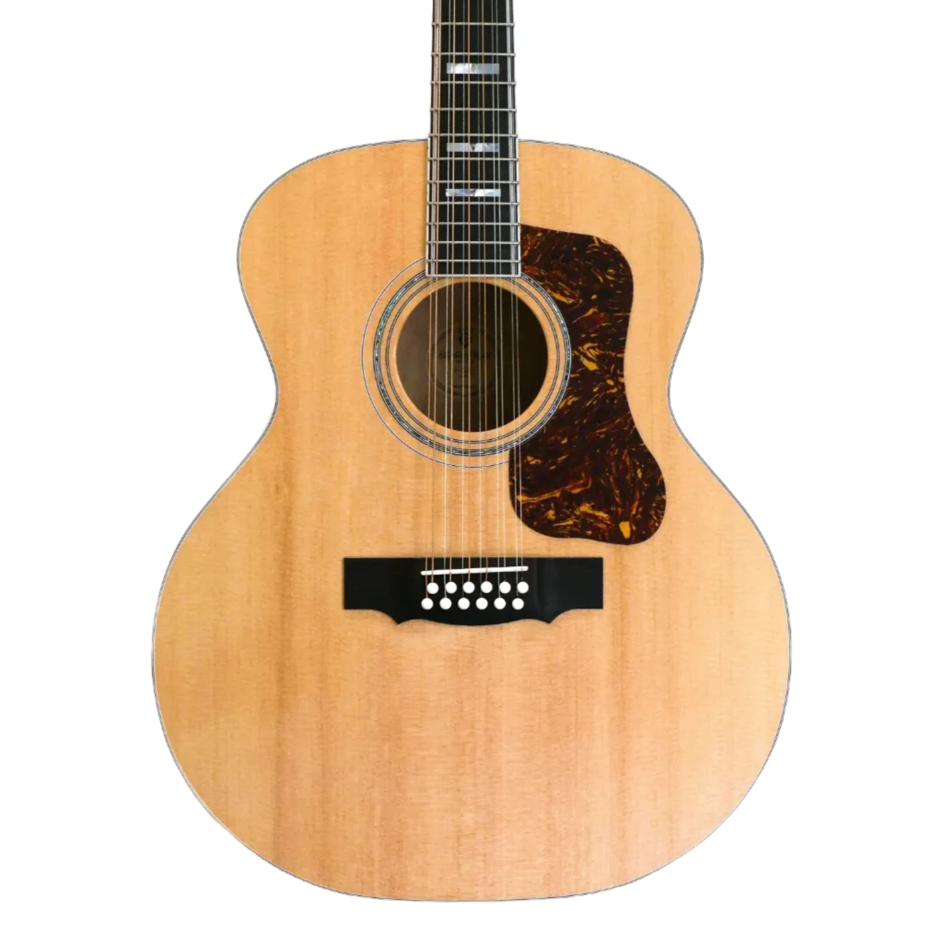 Guild F-512 Maple Blonde 12-String Acoustic Guitar