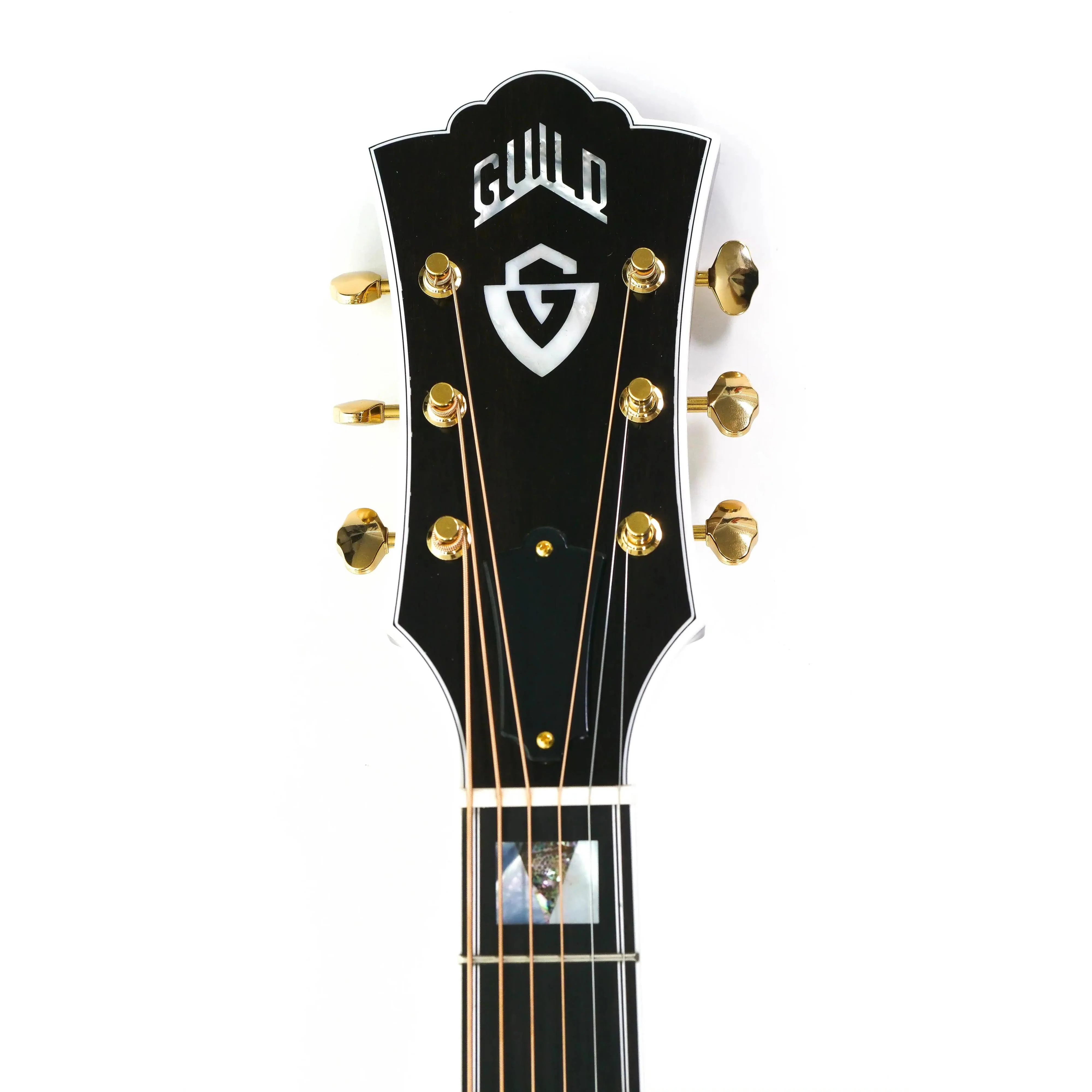 Guild F-55E Antique Burst Acoustic-Electric — USA-Made Closeout Bundle w/ Case & LR Baggs - Image 7