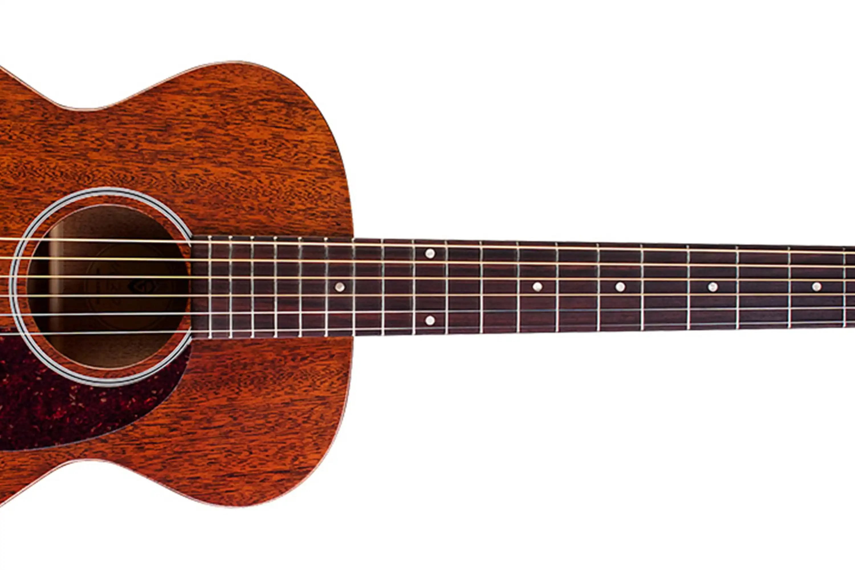 Guild M-20 Natural Acoustic Guitar Mahogany - Image 5