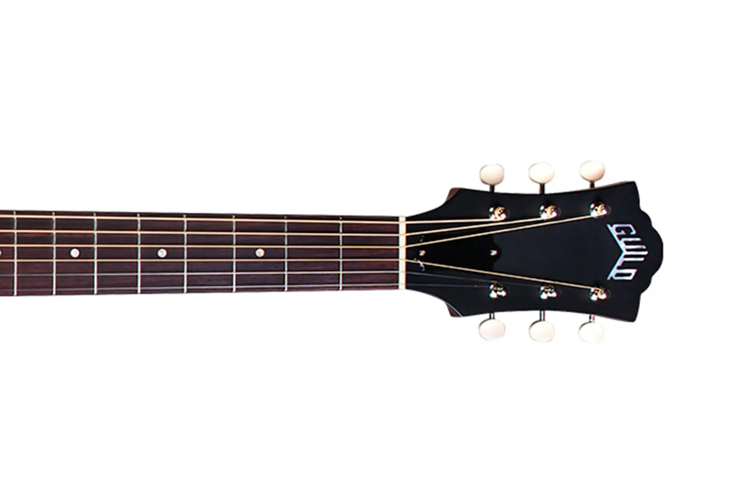 Guild M-20 Natural Acoustic Guitar Mahogany - Image 6