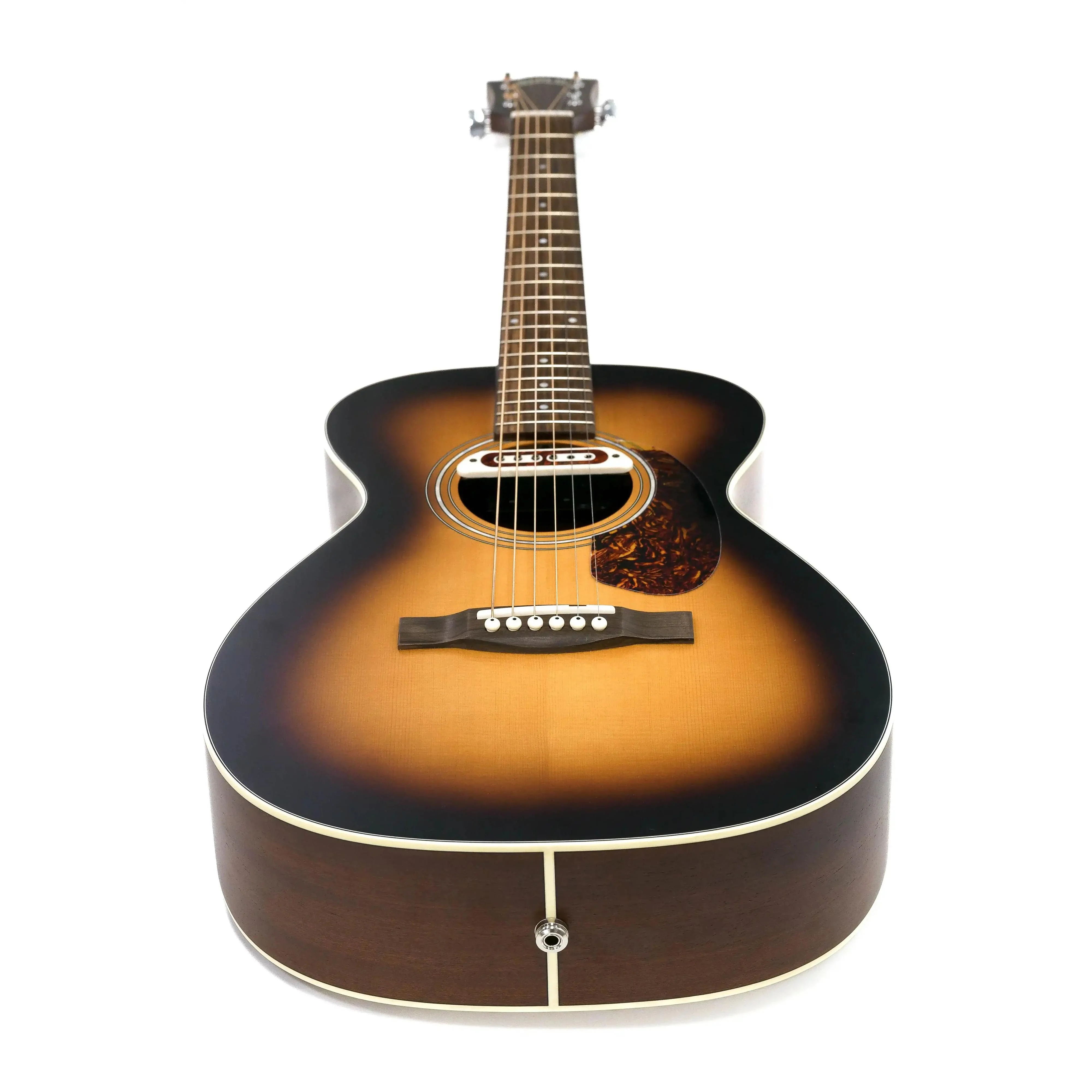 Guild M-240E Troubadour Vintage Sunburst w/DeArmond Tone Boss - Image 4