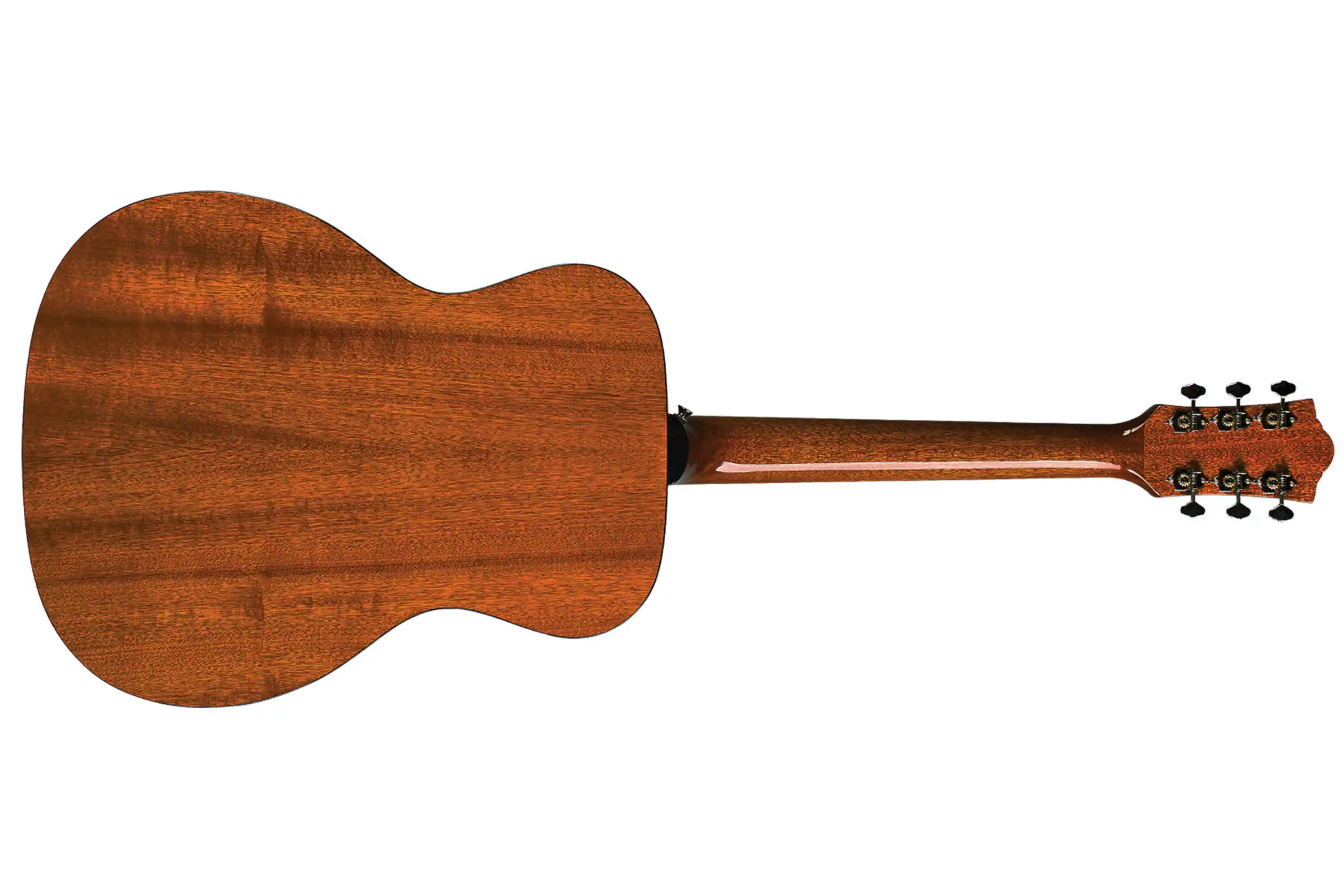 Guild OM-120 Natural Acoustic Guitar African Mahogany - Image 4