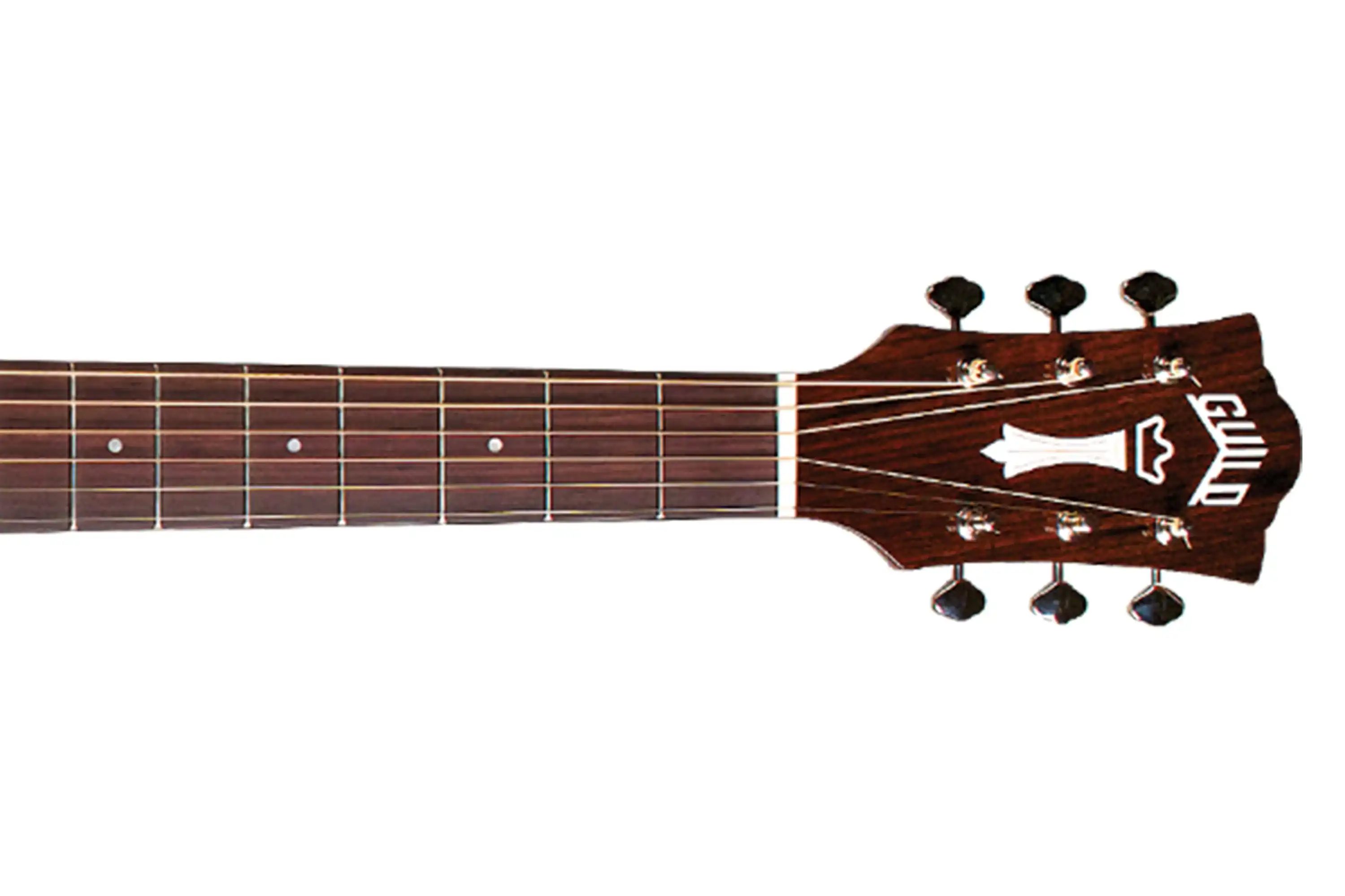 Guild OM-120 Natural Acoustic Guitar African Mahogany - Image 5