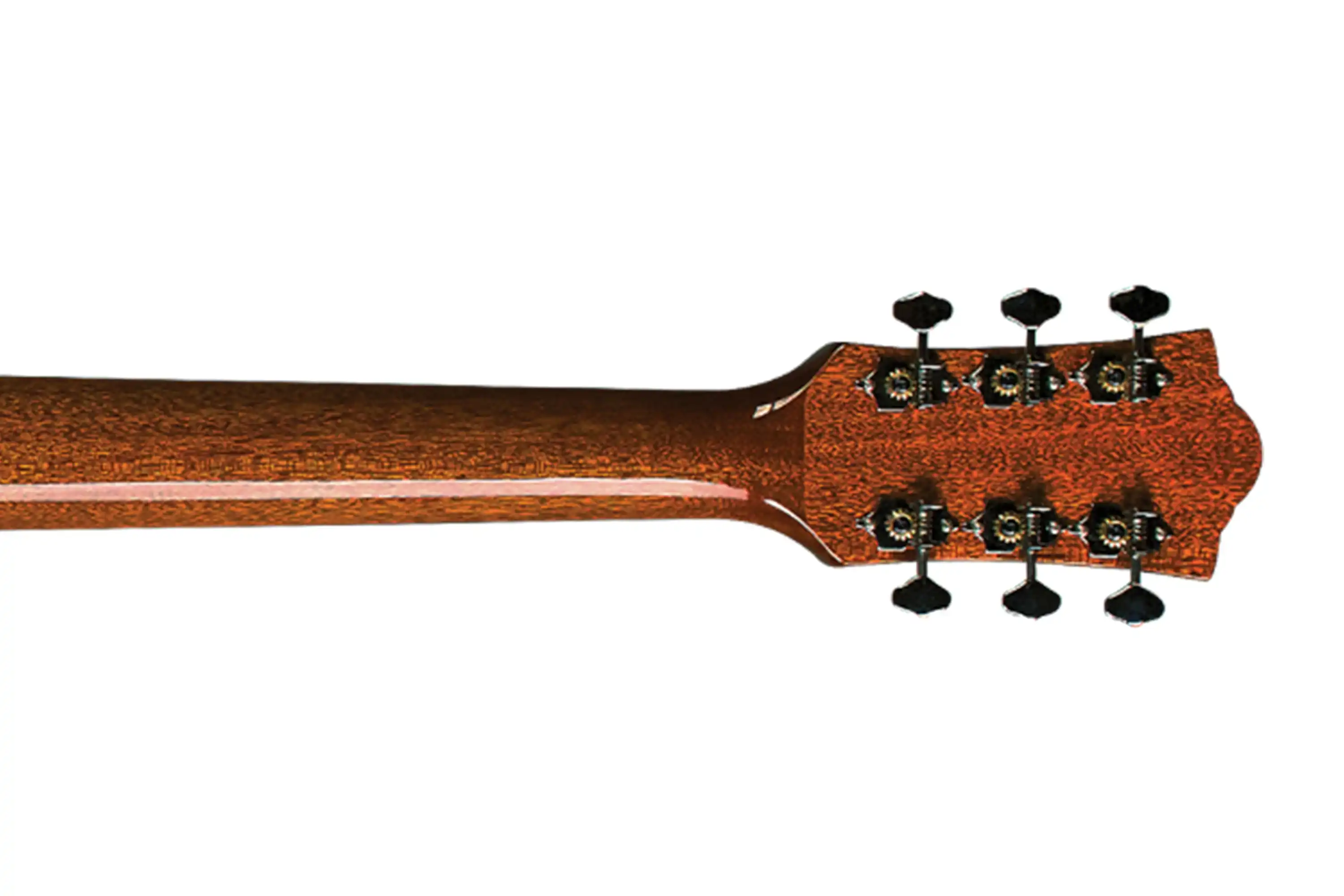 Guild OM-120 Natural Acoustic Guitar African Mahogany - Image 6