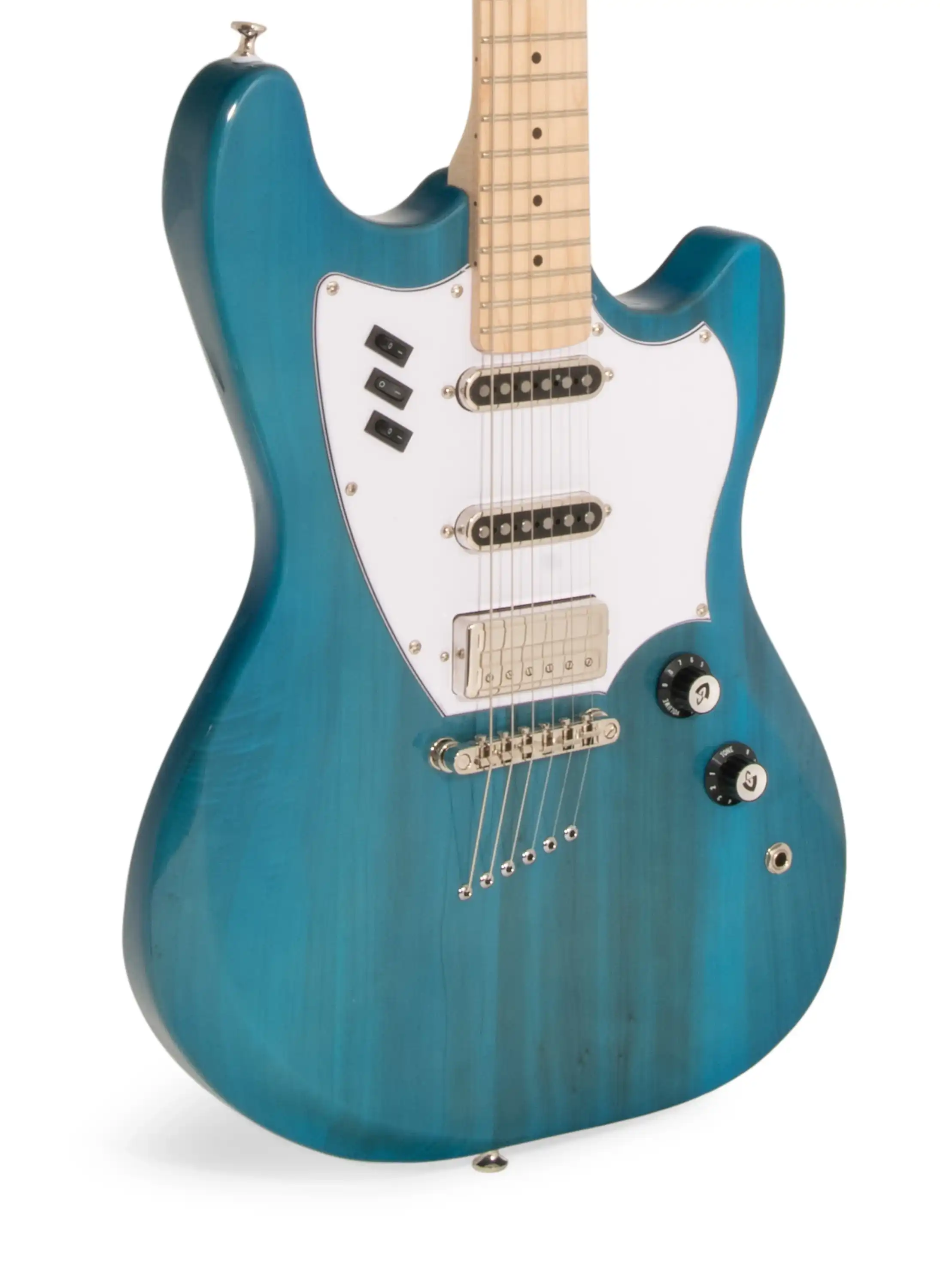 Guild Surfliner Electric Guitar Blue - Image 4