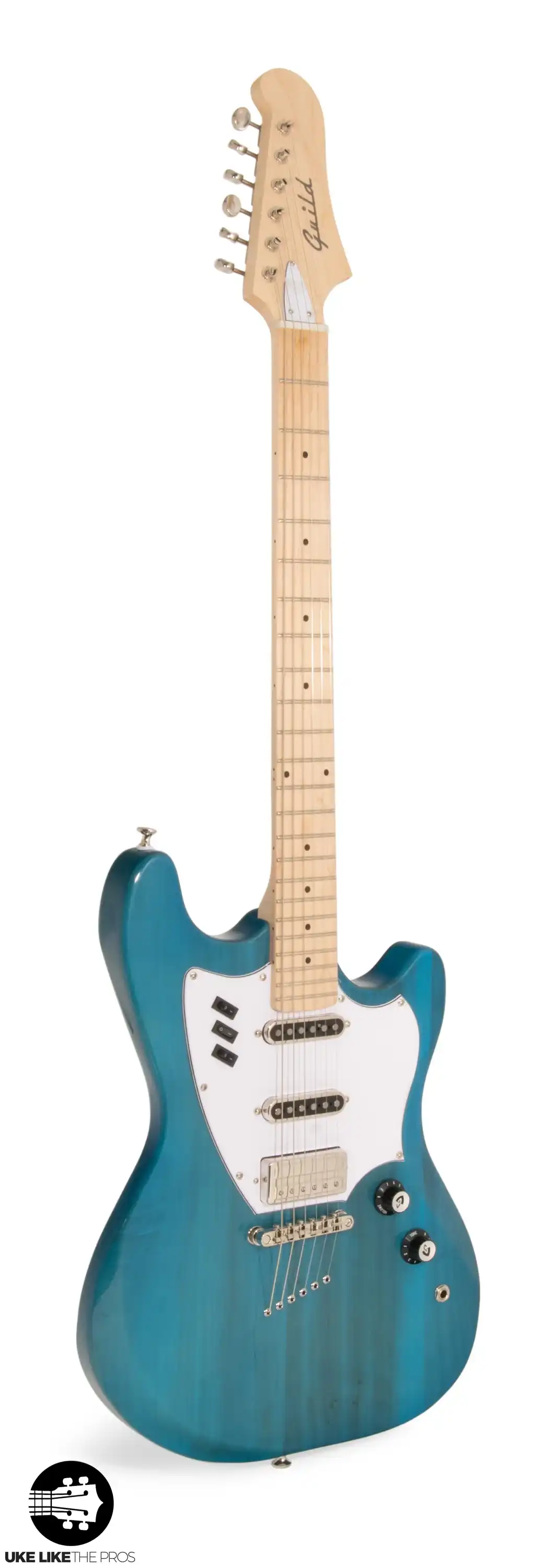 Guild Surfliner Electric Guitar Blue - Image 6