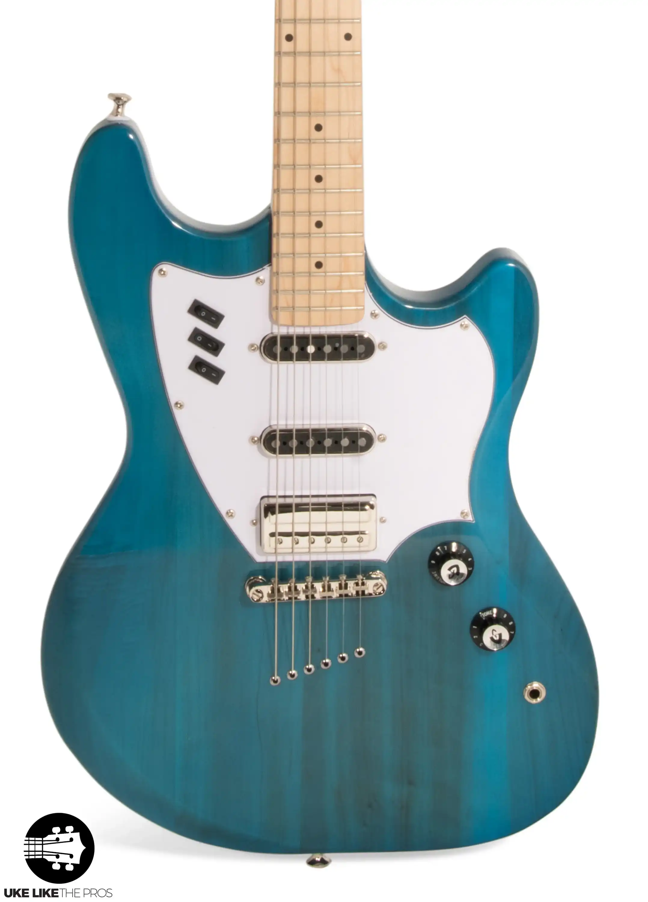 Guild Surfliner Electric Guitar Blue - Image 8