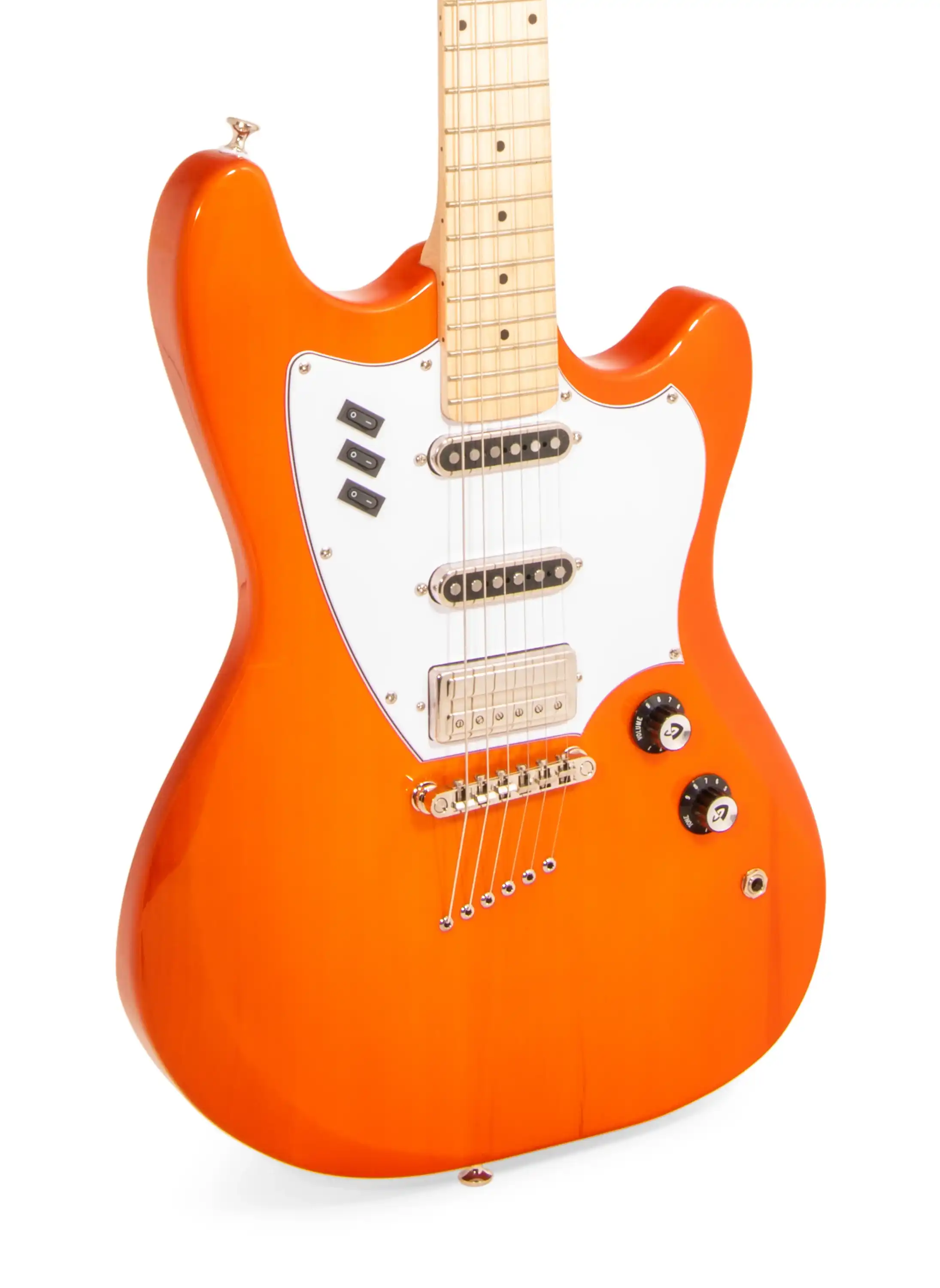 Guild Surfliner Electric Guitar Orange - Image 3