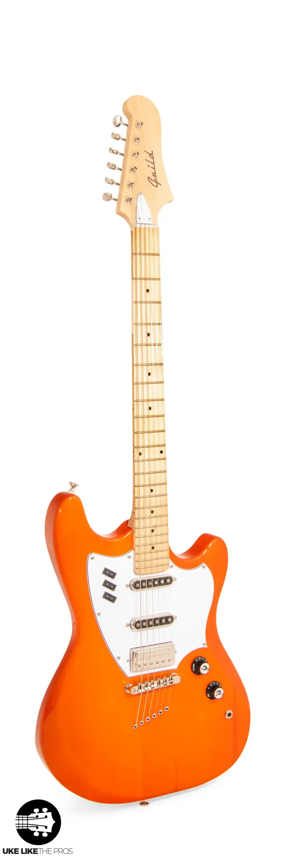 Guild Surfliner Electric Guitar Orange - Image 5