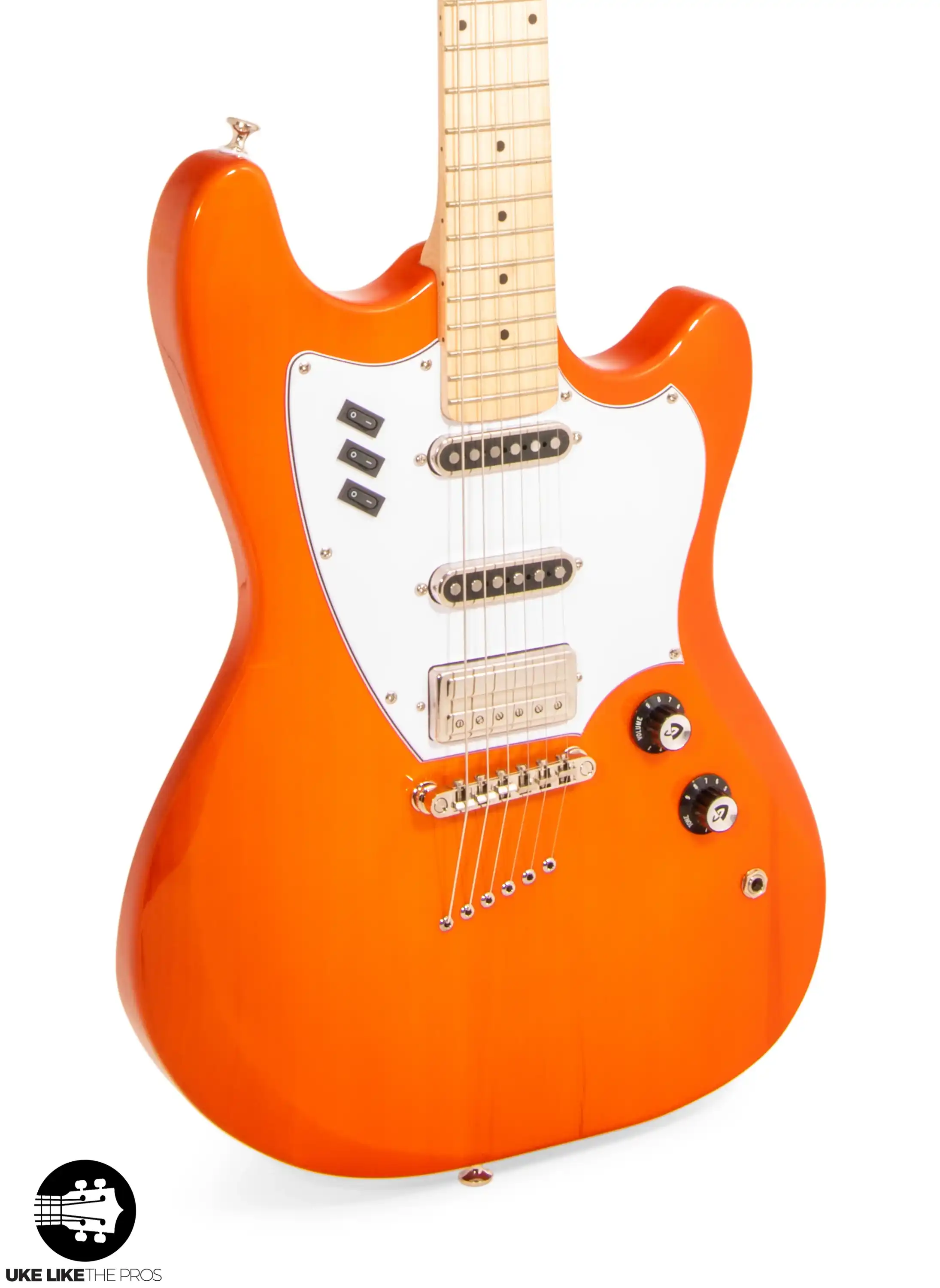 Guild Surfliner Electric Guitar Orange - Image 7