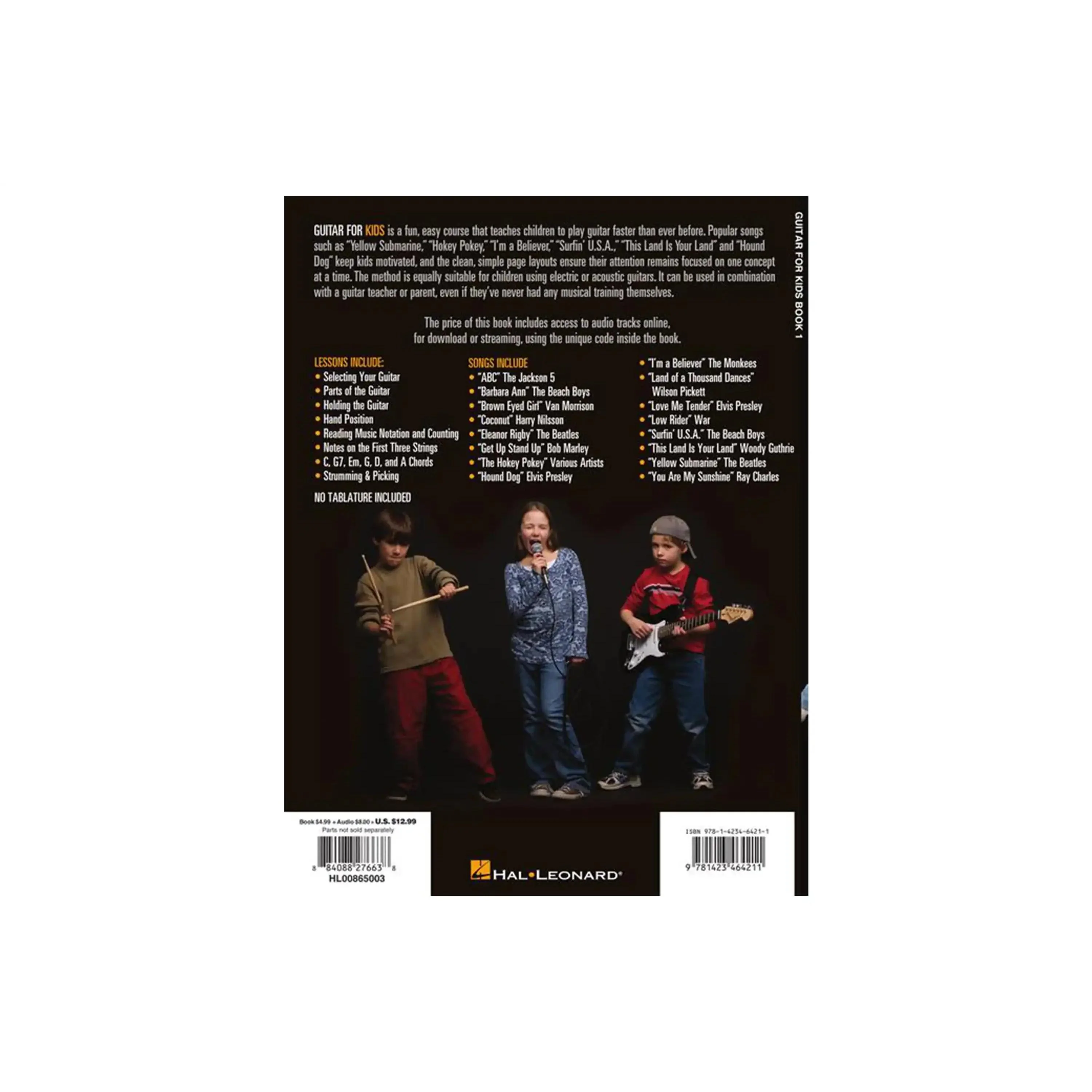 Guitar For Kids Method & Songbook Hal Leonard Guitar Method - Image 5