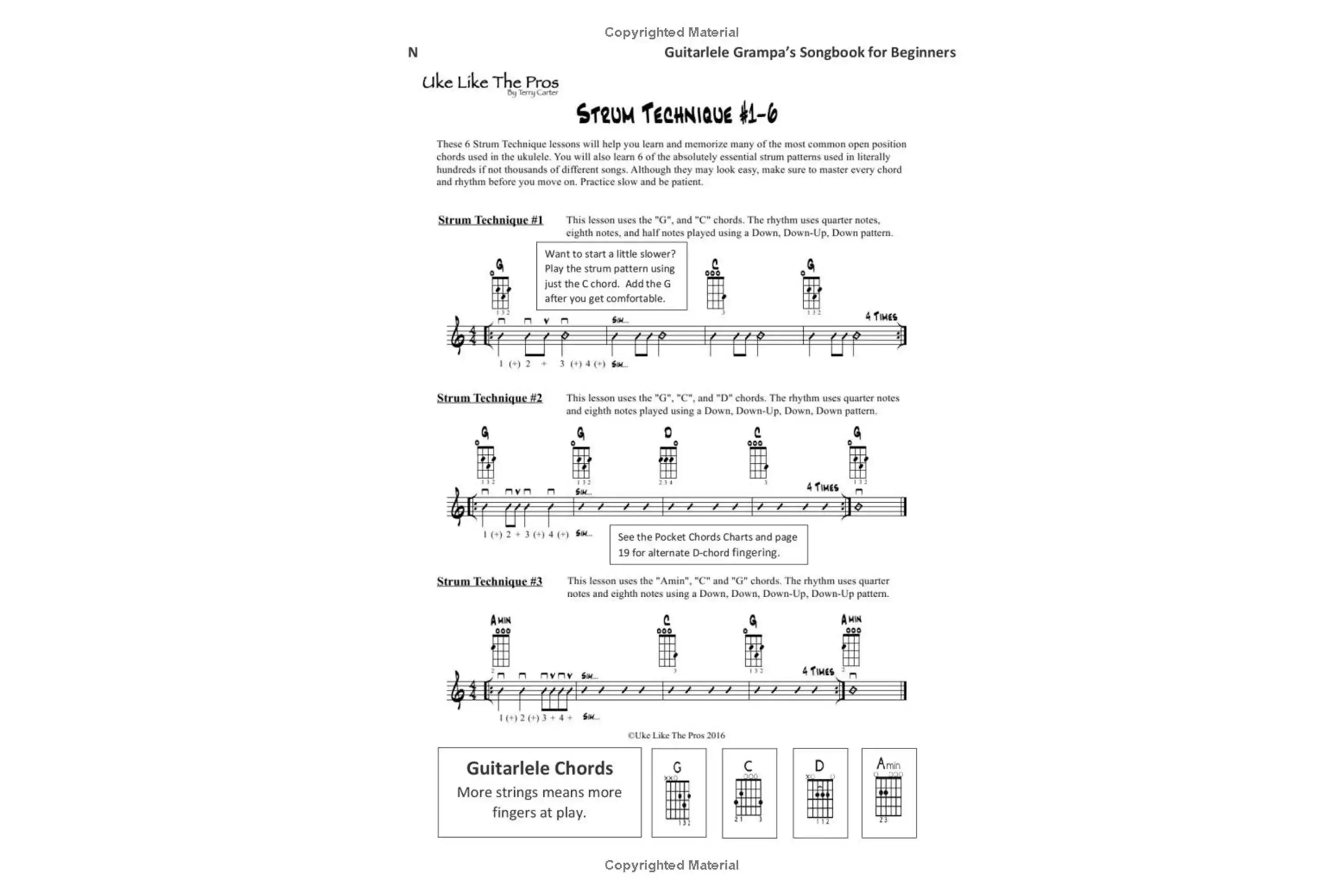 Guitarlele Grampa's Songbook for Beginners: Lyrics & Chords for 50+ Classic Children's Songs - Image 7