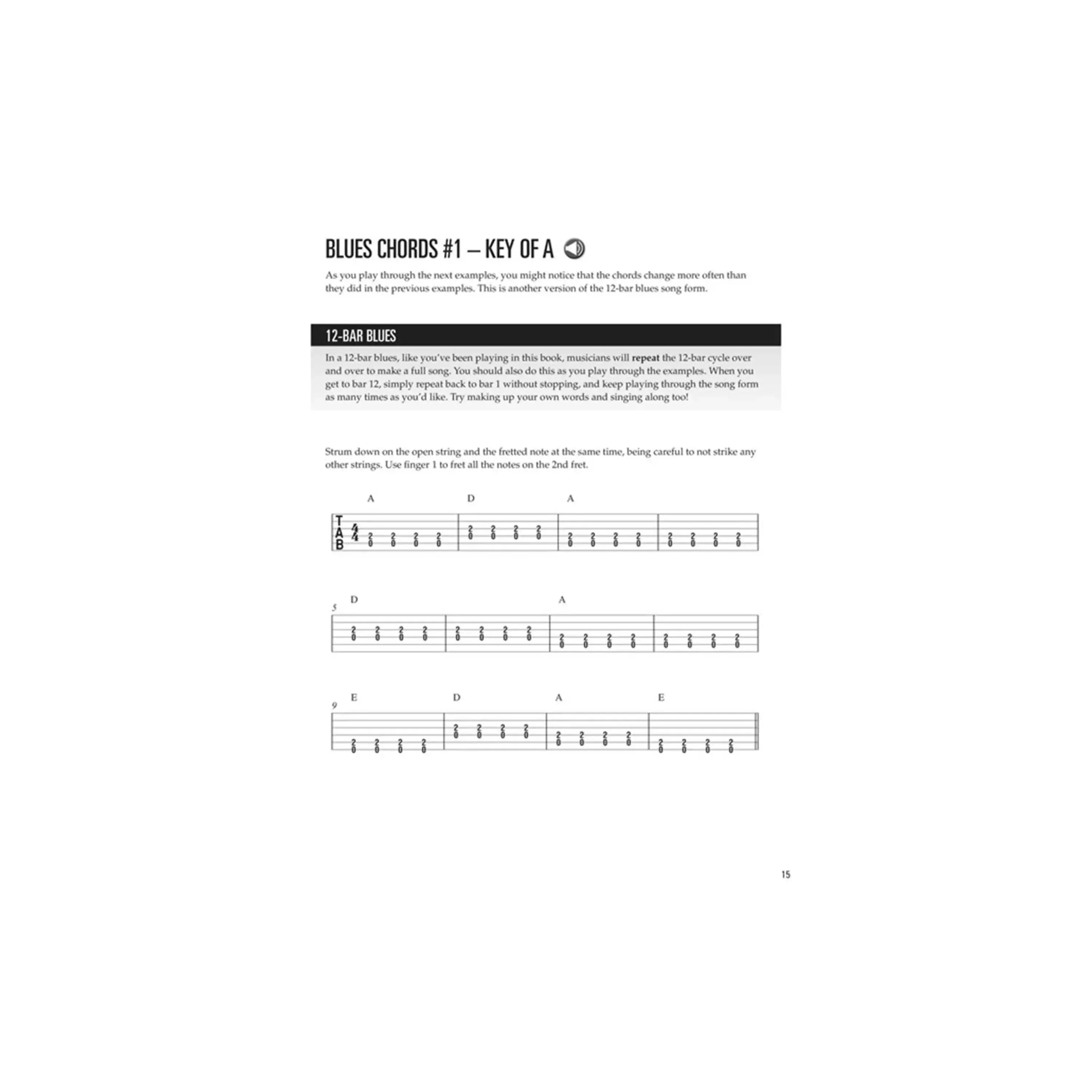 Hal Leonard Blues Guitar for Kids - Guitar Method - Image 3