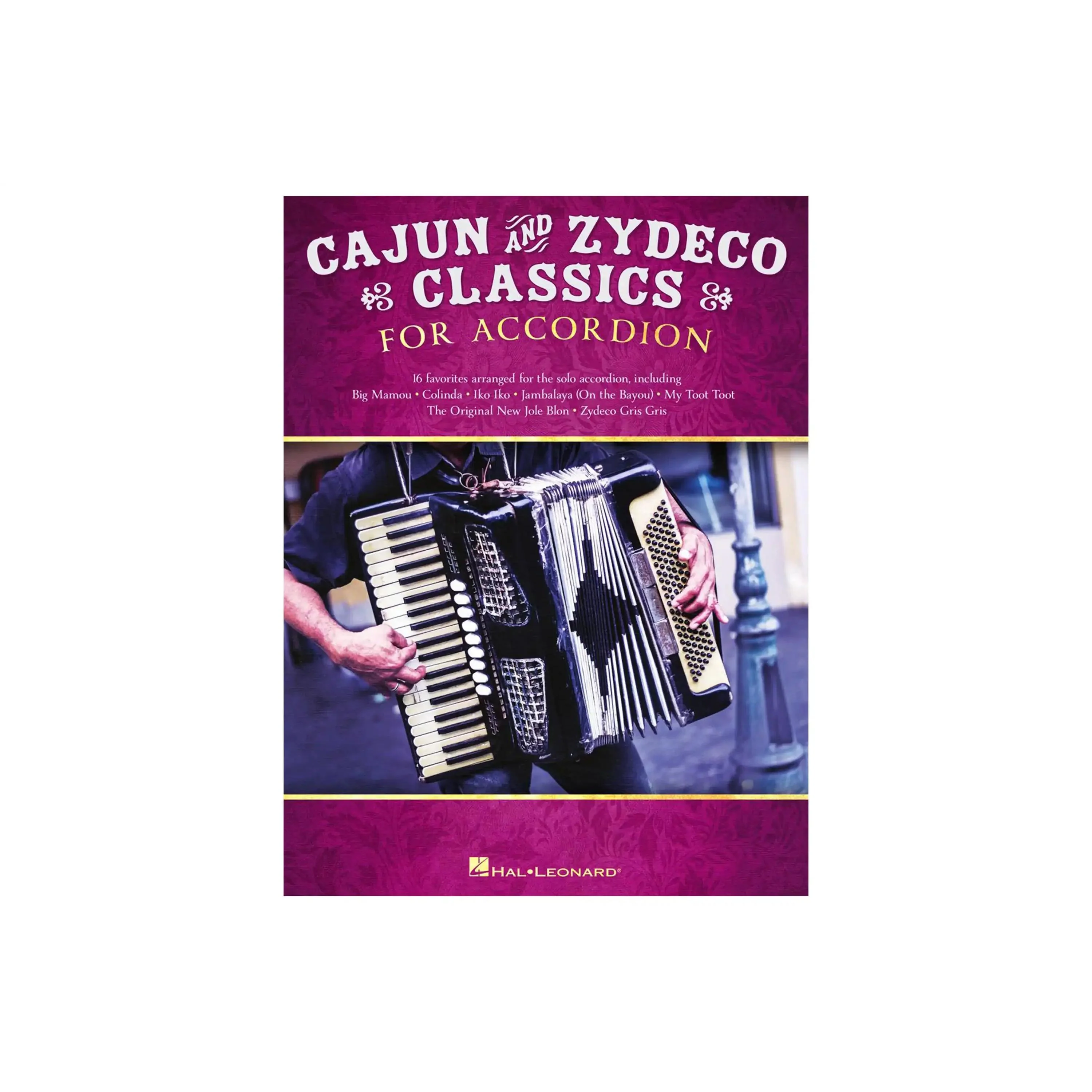 Hal Leonard Cajun & Zydeco Classics For Accordion Softcover Book