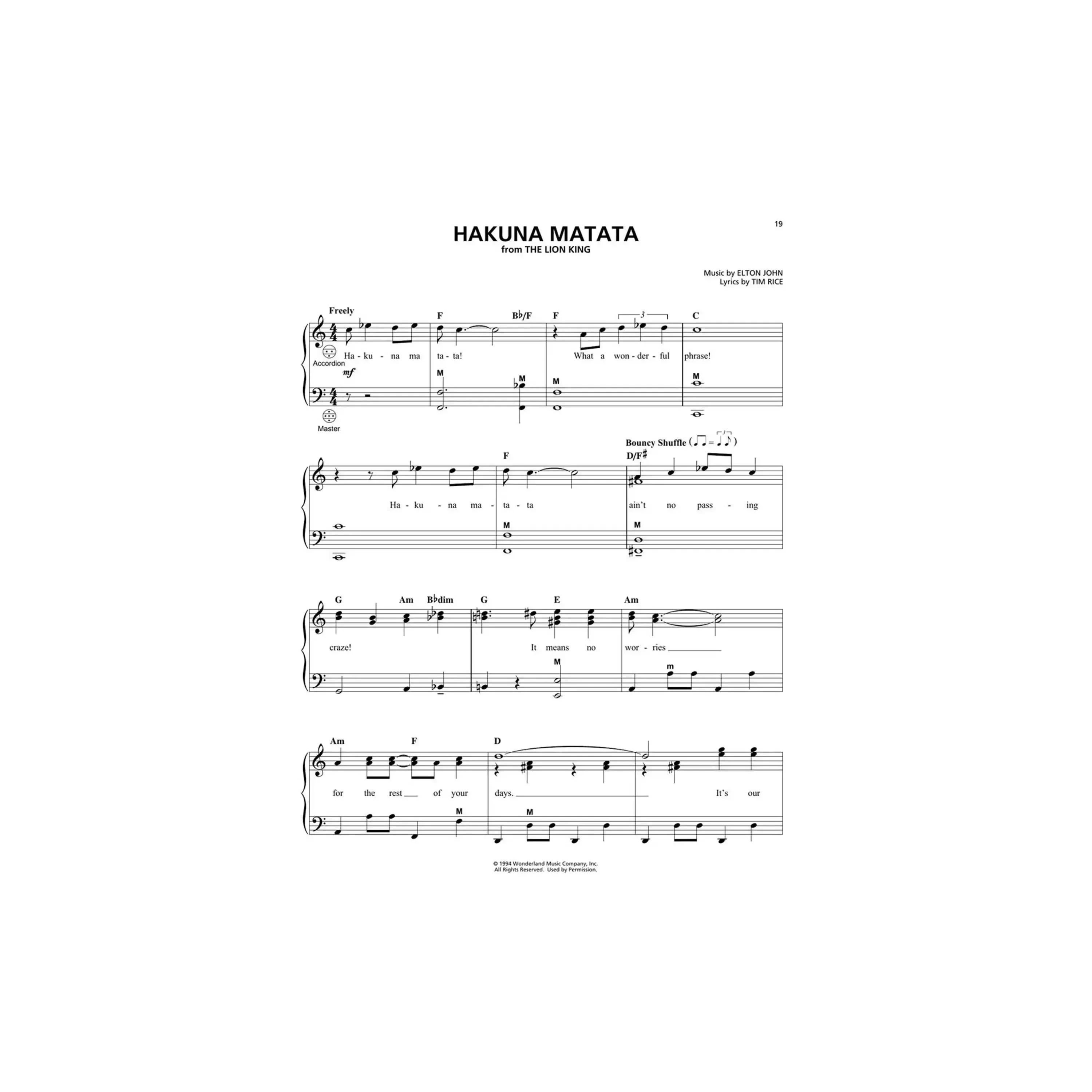Hal Leonard Disney Favorites for Accordion Softcover Book - Image 4