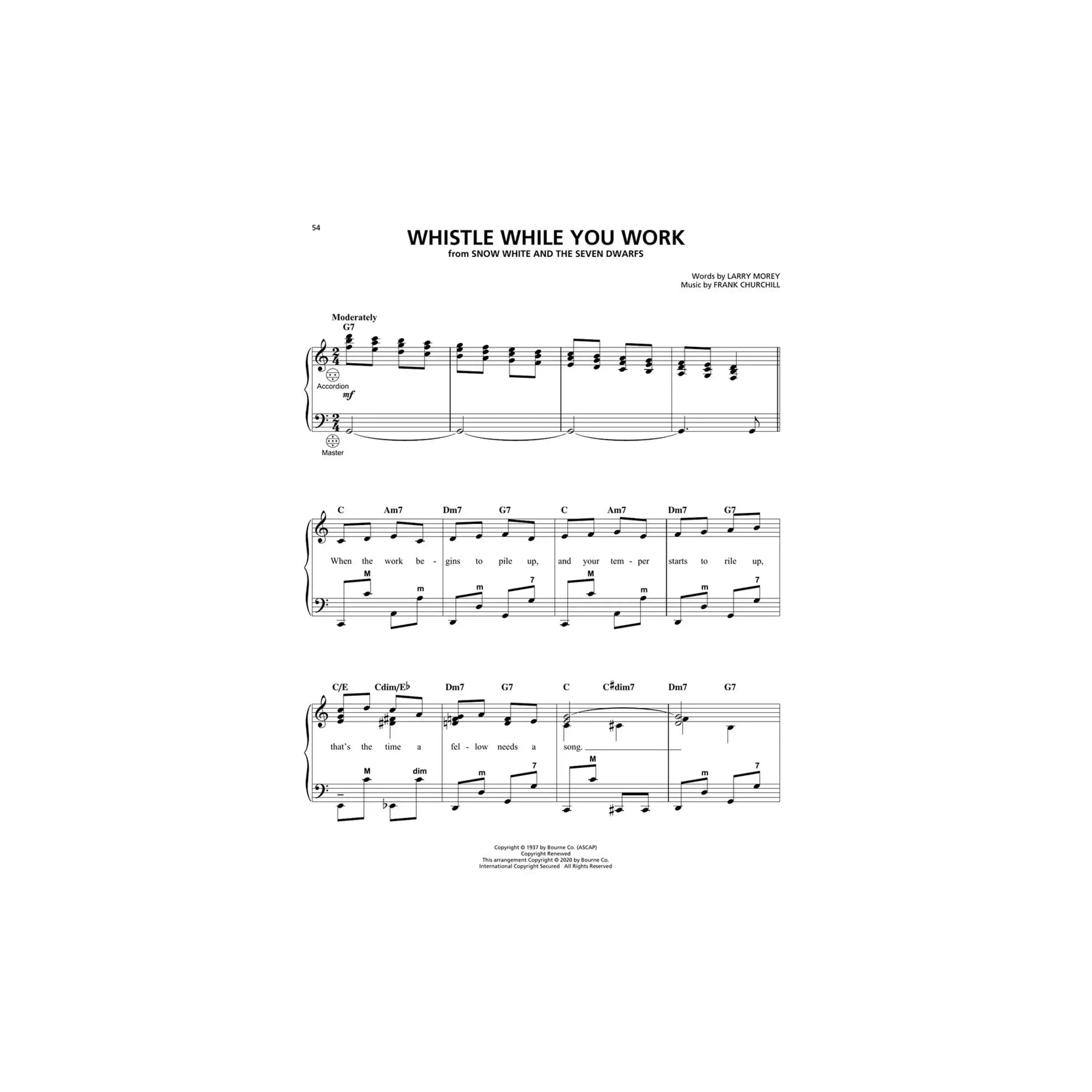 Hal Leonard Disney Favorites for Accordion Softcover Book - Image 5