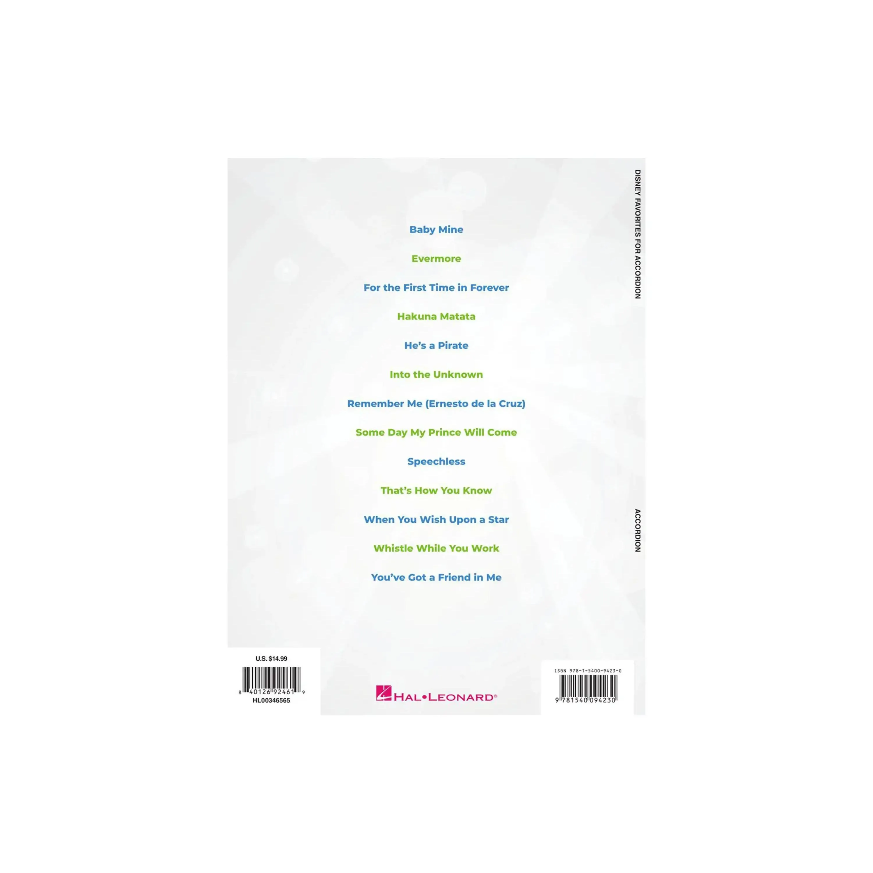 Hal Leonard Disney Favorites for Accordion Softcover Book - Image 6