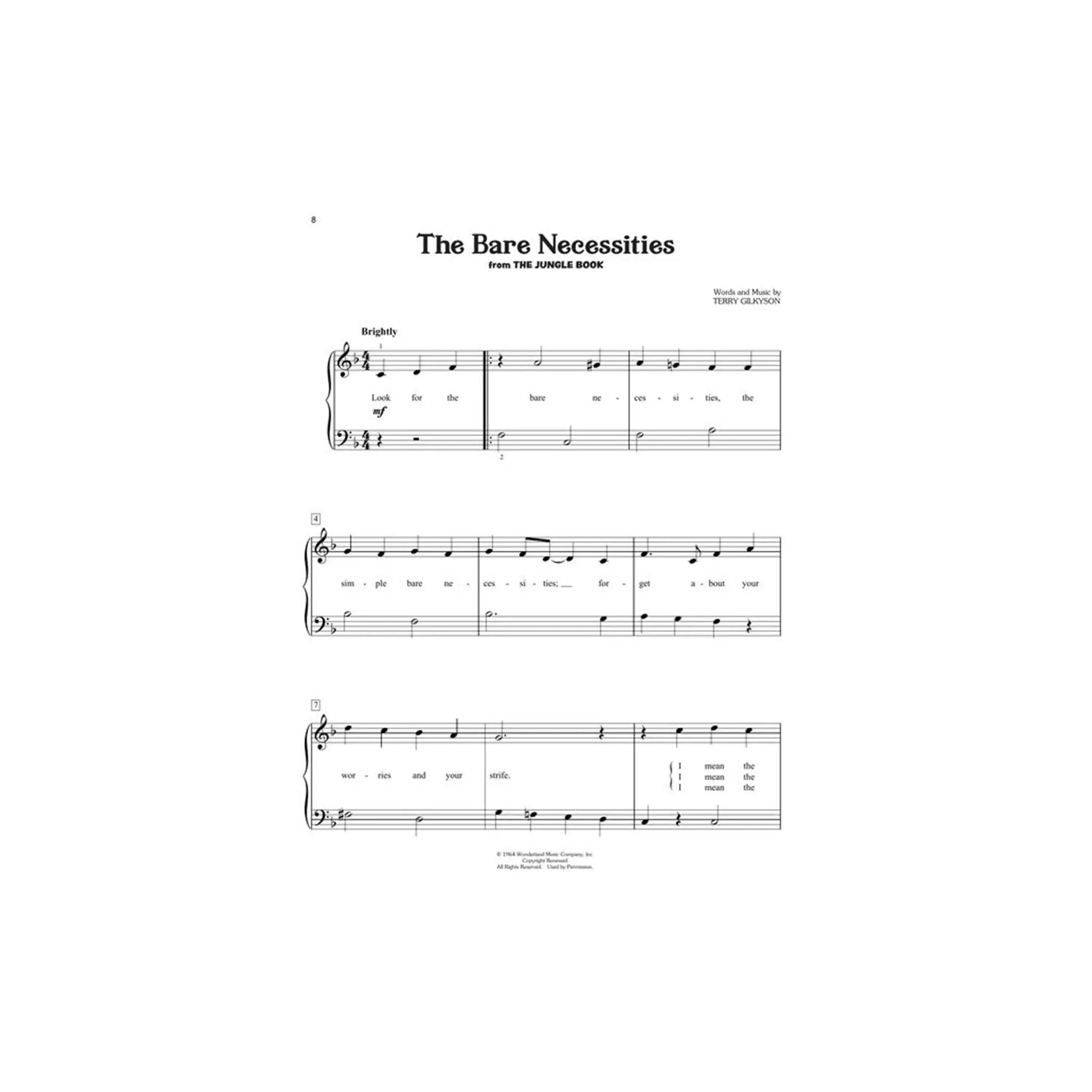 Hal Leonard Disney Songs for Kids Piano Book - Image 5